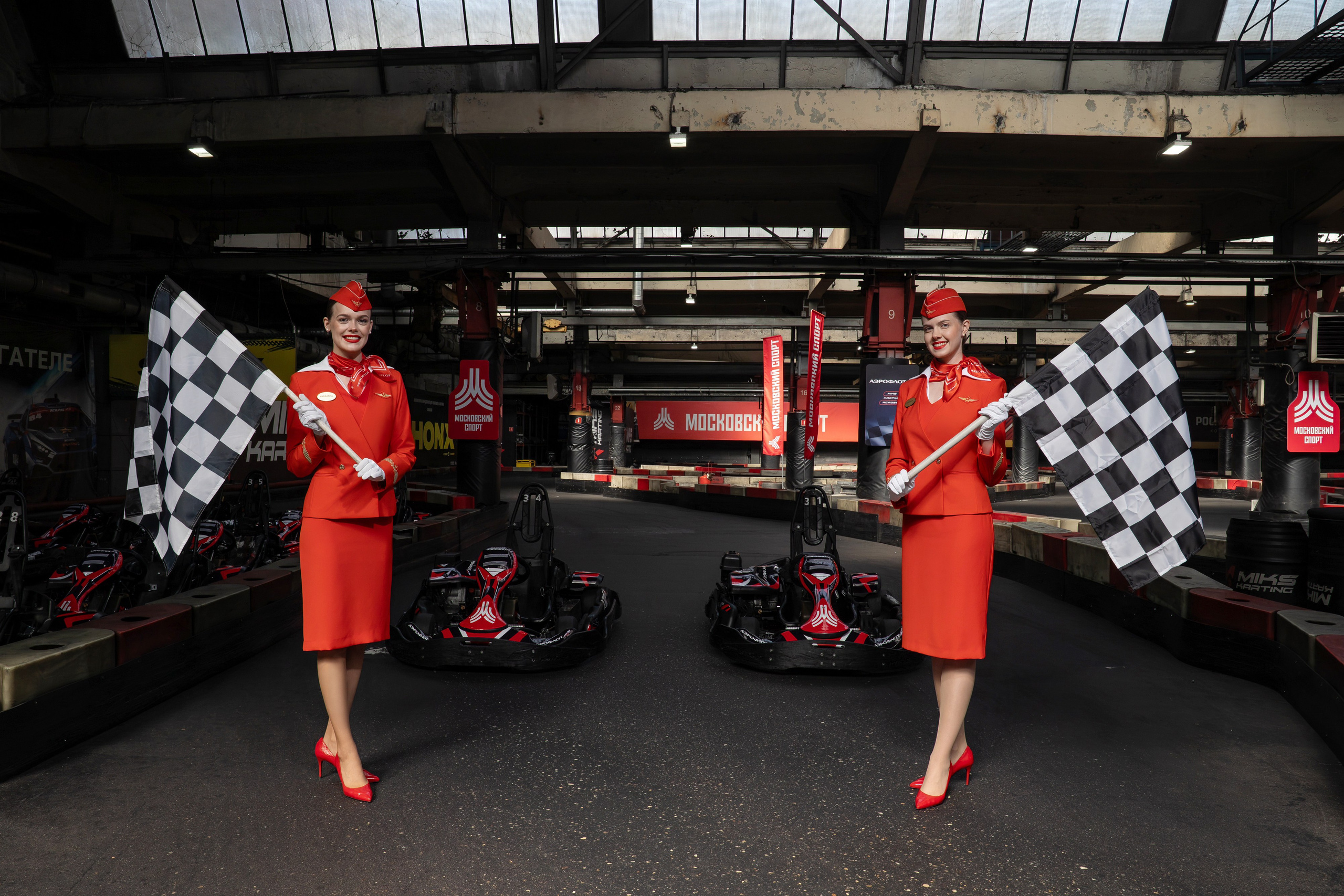 Miks Karting & Аэрофлот. Евгения Патрина