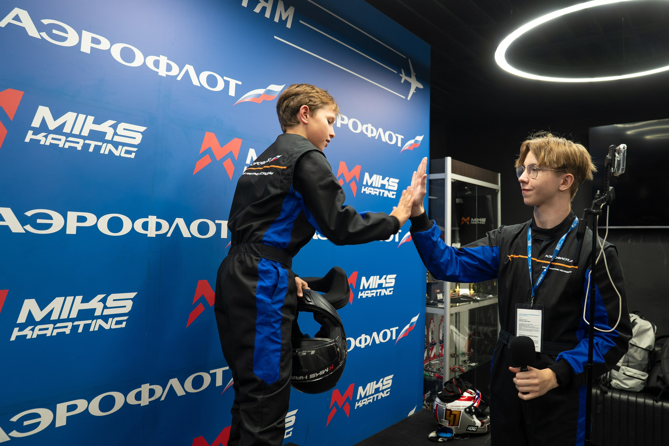 Miks Karting & Аэрофлот. Евгения Патрина