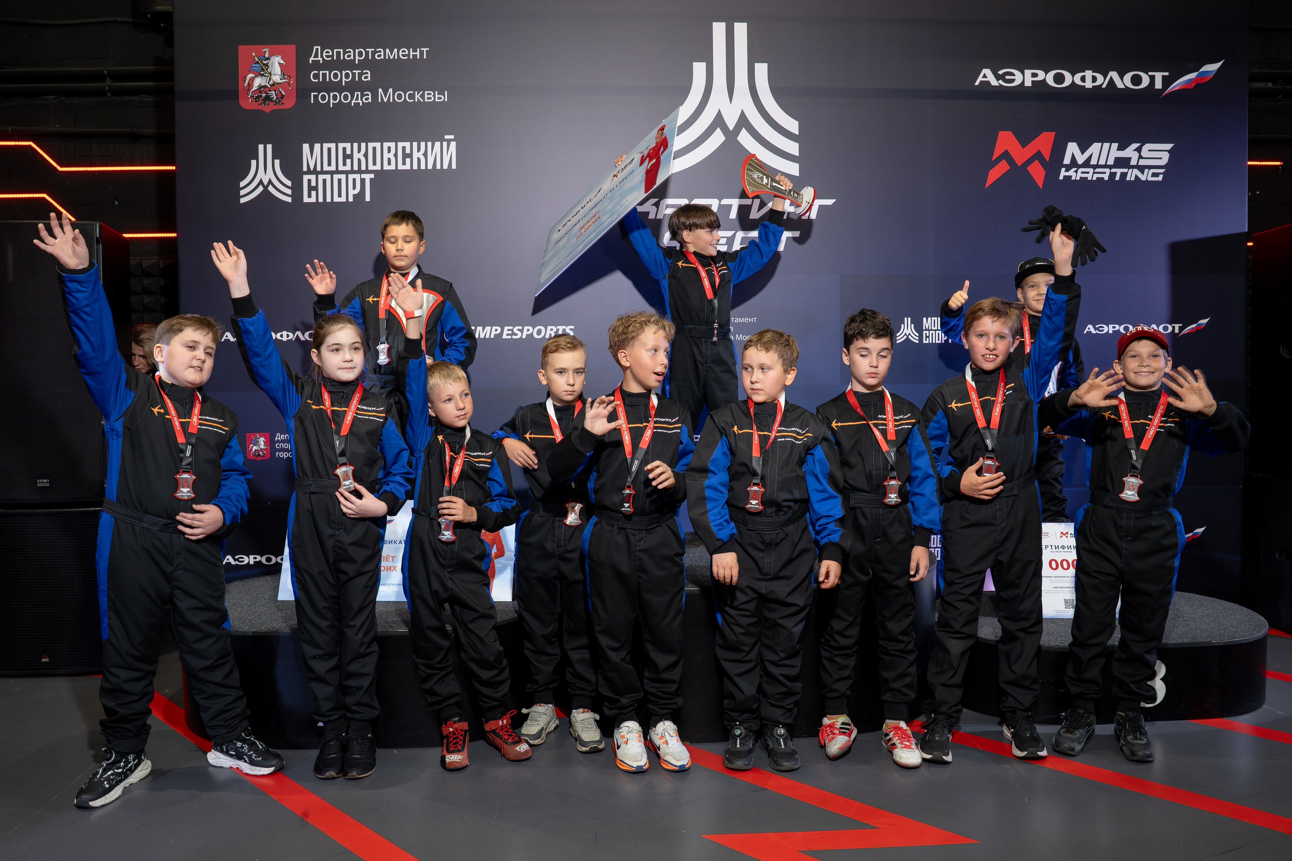 Miks Karting & Аэрофлот. Евгения Патрина