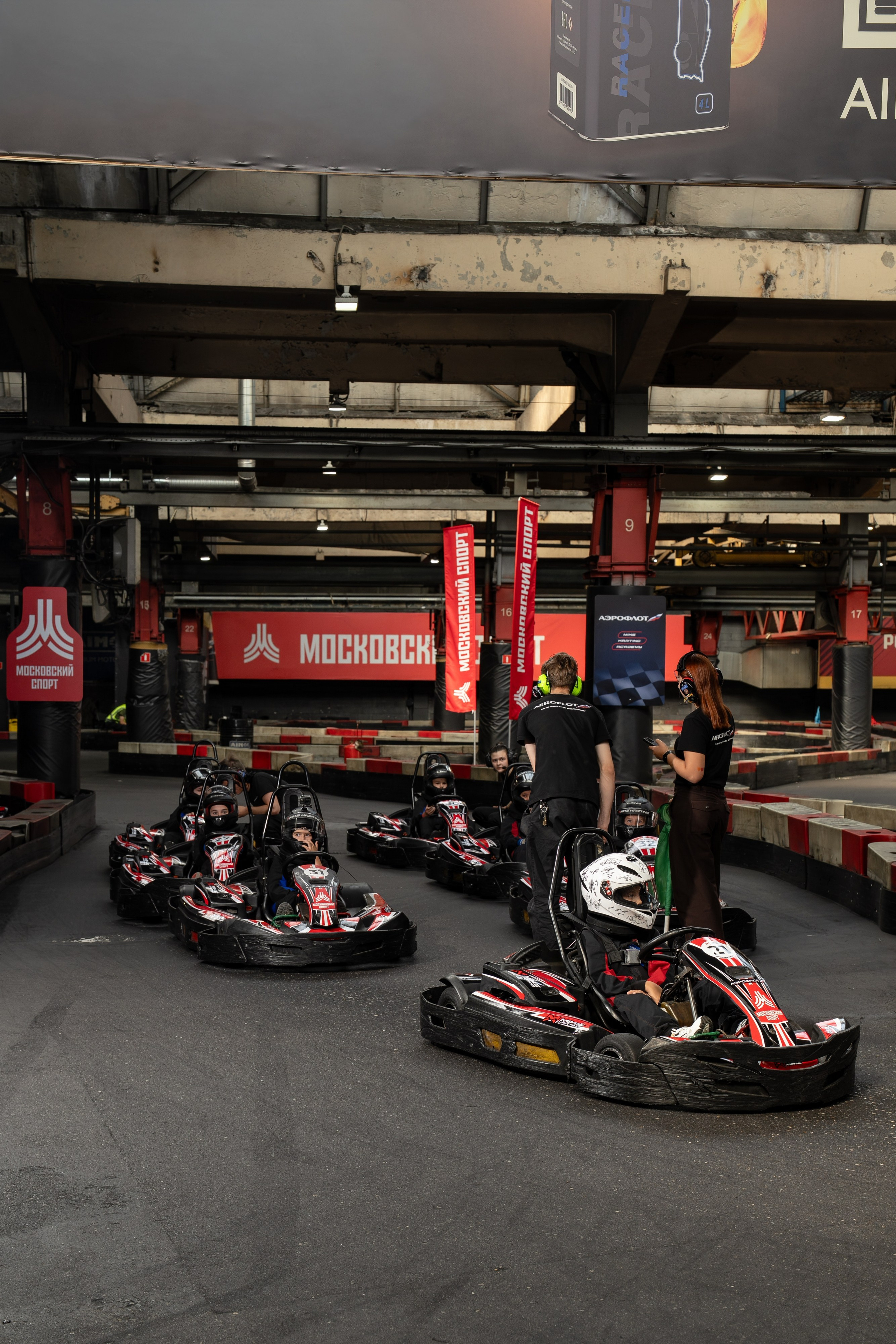Miks Karting & Аэрофлот. Евгения Патрина