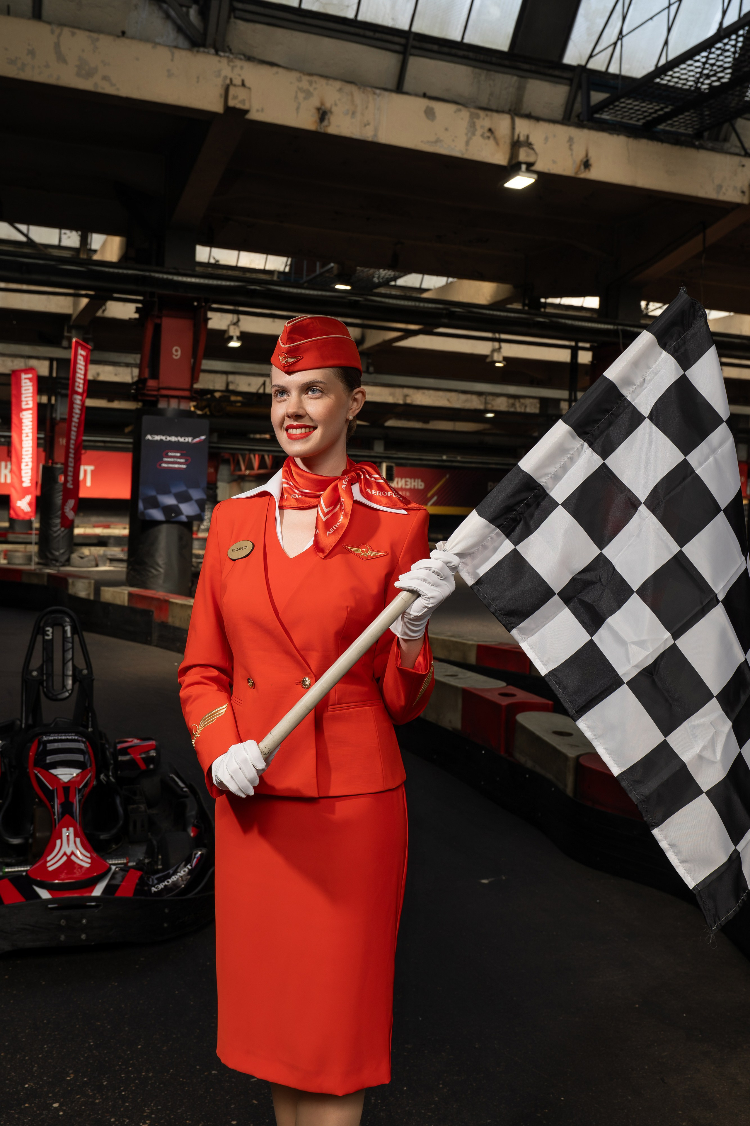 Miks Karting & Аэрофлот. Евгения Патрина