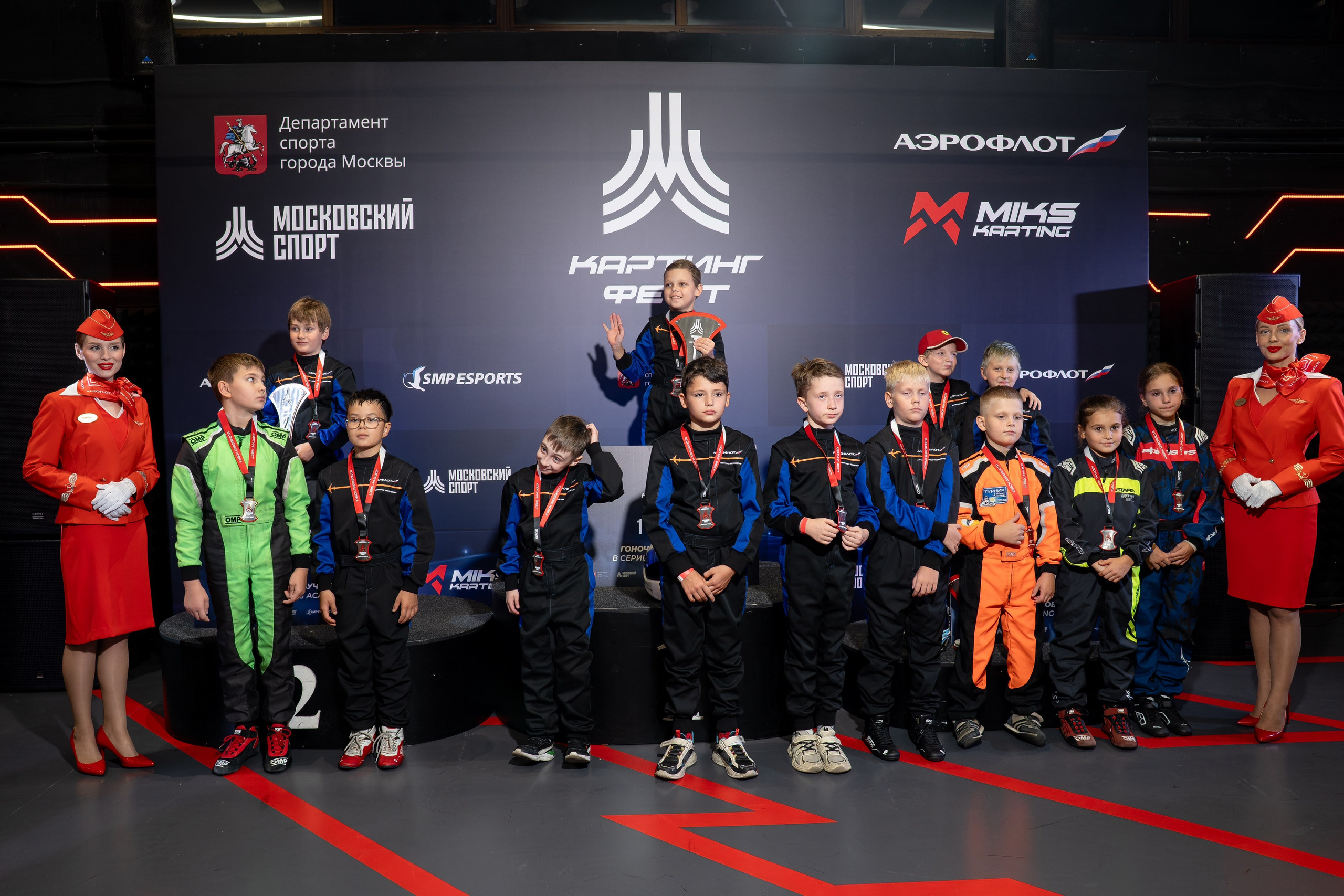 Miks Karting & Аэрофлот. Евгения Патрина