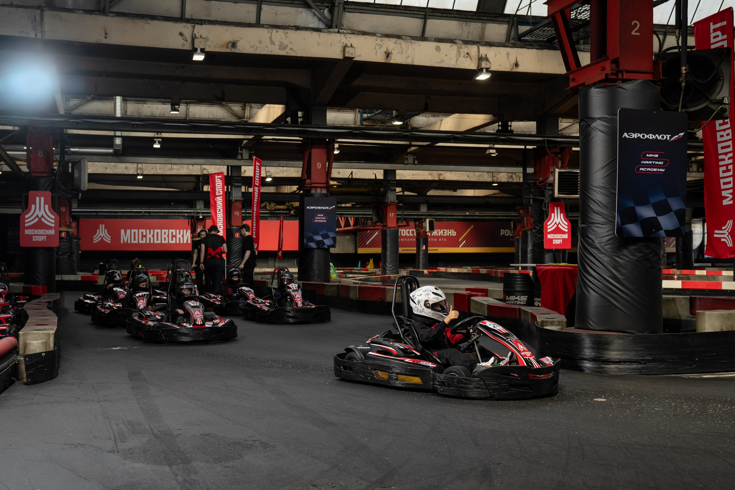 Miks Karting & Аэрофлот. Евгения Патрина