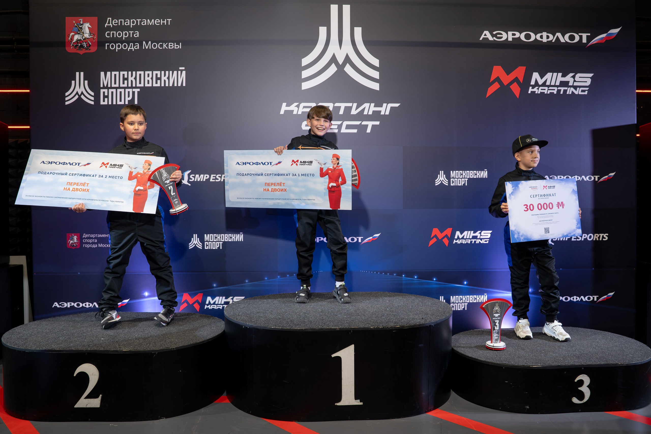 Miks Karting & Аэрофлот. Евгения Патрина