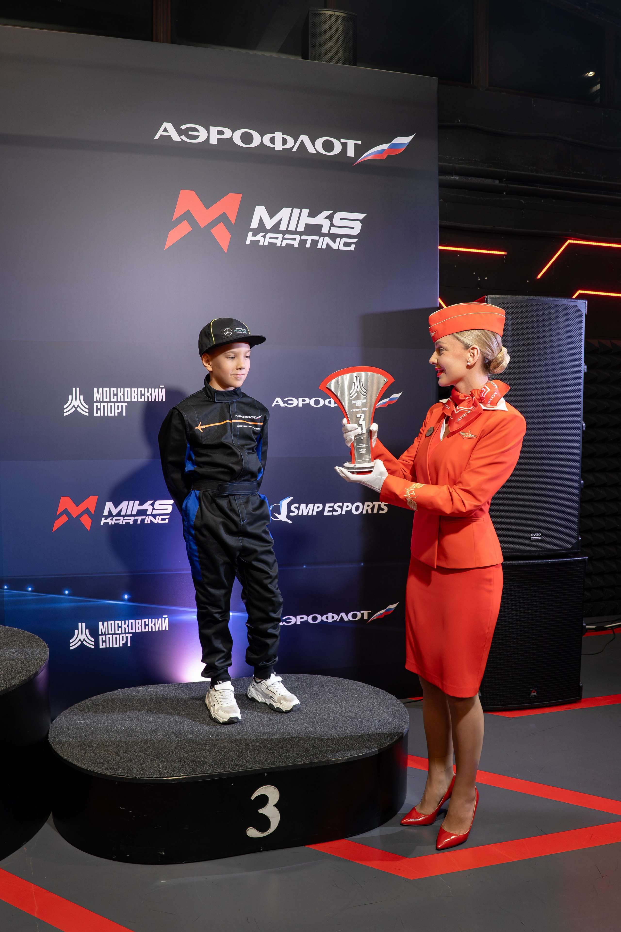 Miks Karting & Аэрофлот. Евгения Патрина
