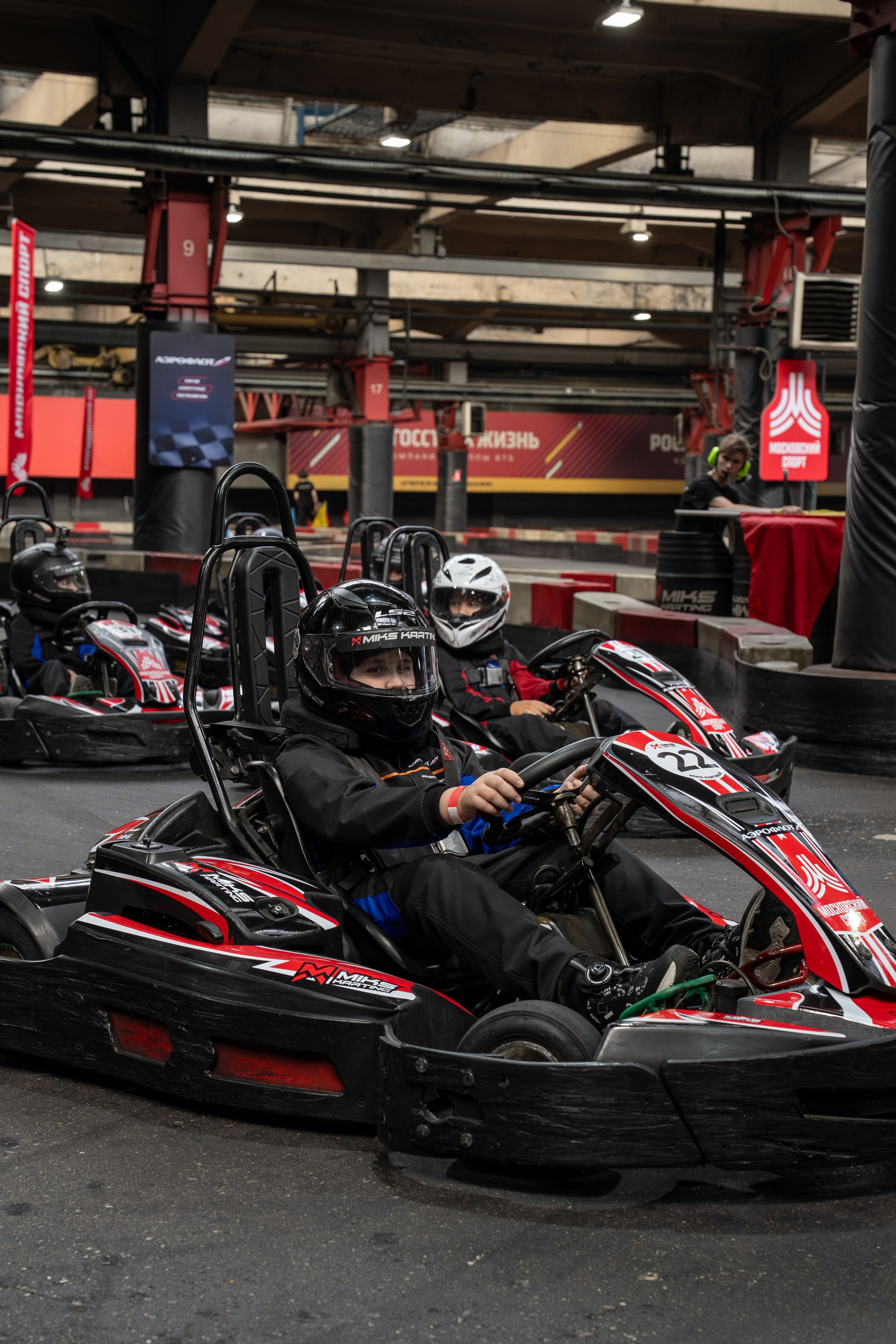 Miks Karting & Аэрофлот. Евгения Патрина