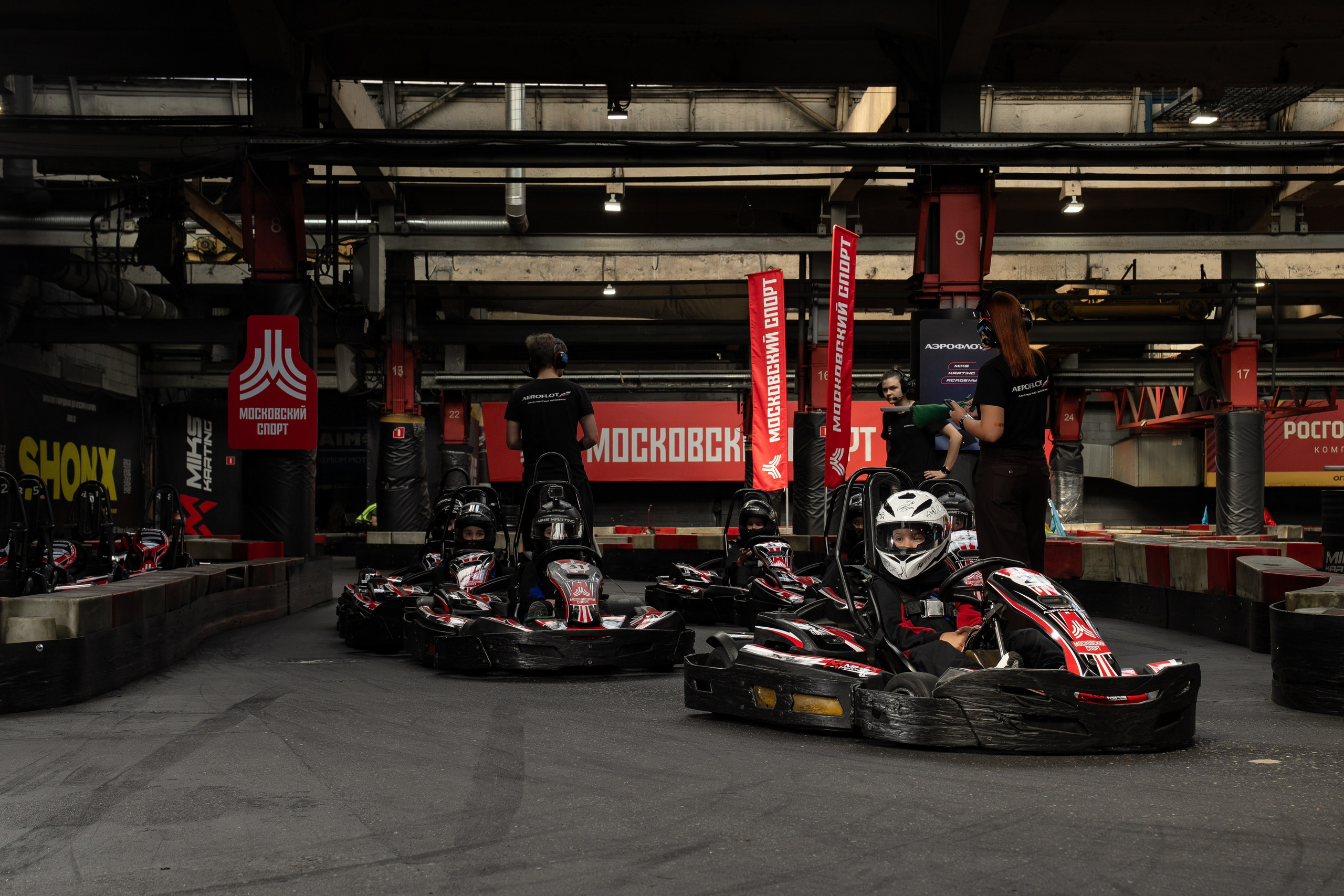 Miks Karting & Аэрофлот. Евгения Патрина