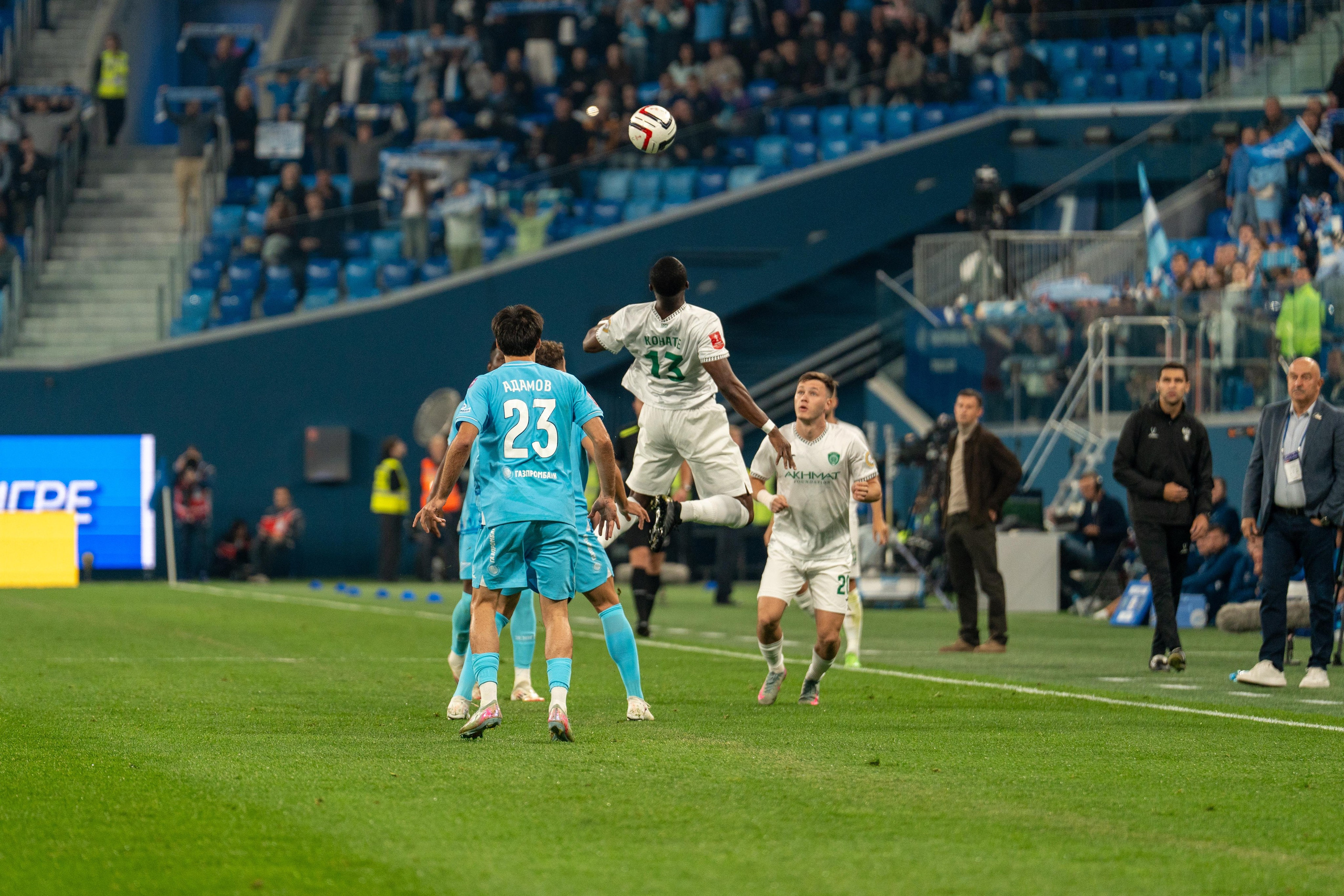 Спортивный фотограф Санкт-Петербург — атака Ахмата в кубке