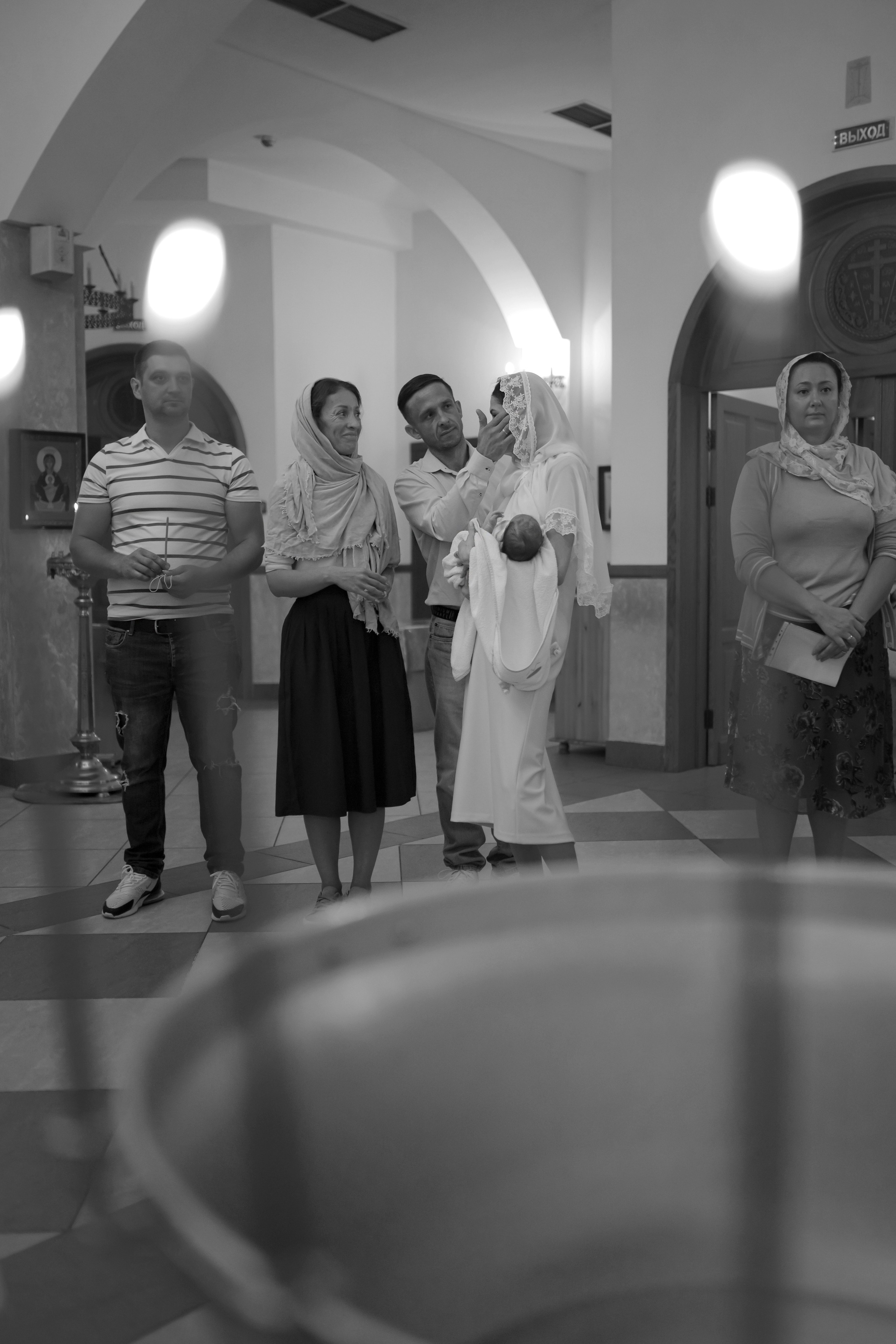 Крещение Анастасии. Семейный и детский фотограф в Москве Дорогова Екатерина