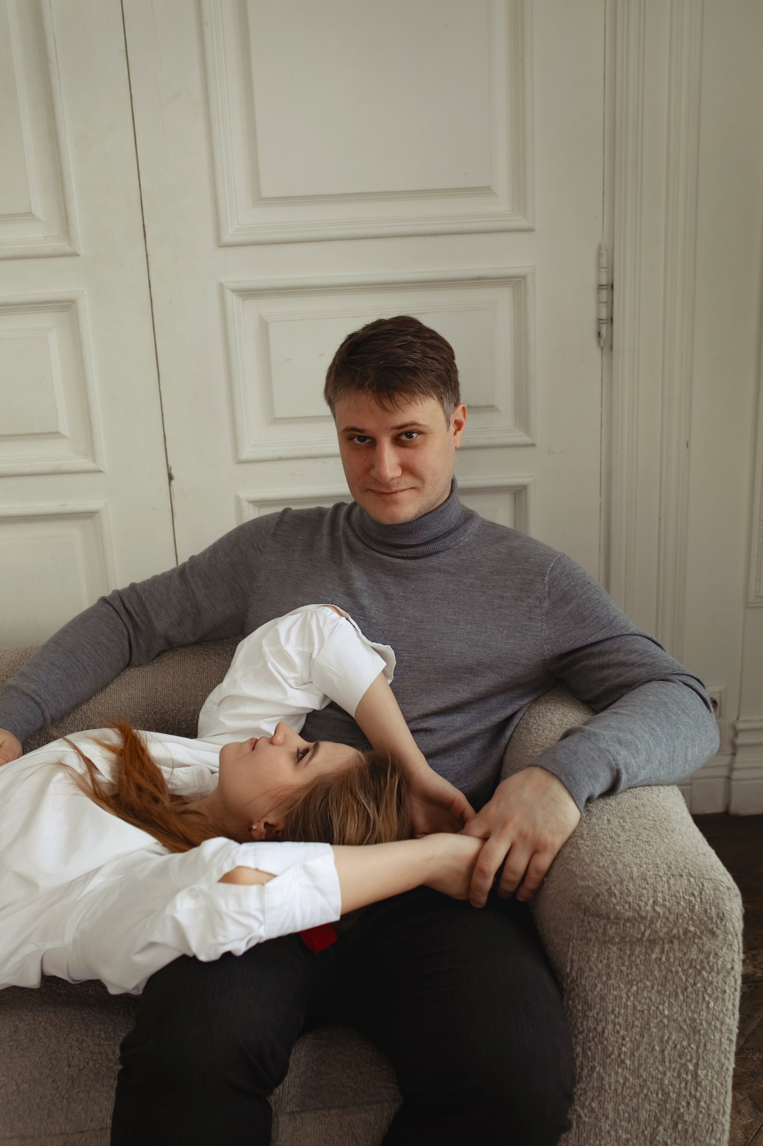 Семейная съемка в студии. Семейный и детский фотограф в Москве Дорогова Екатерина