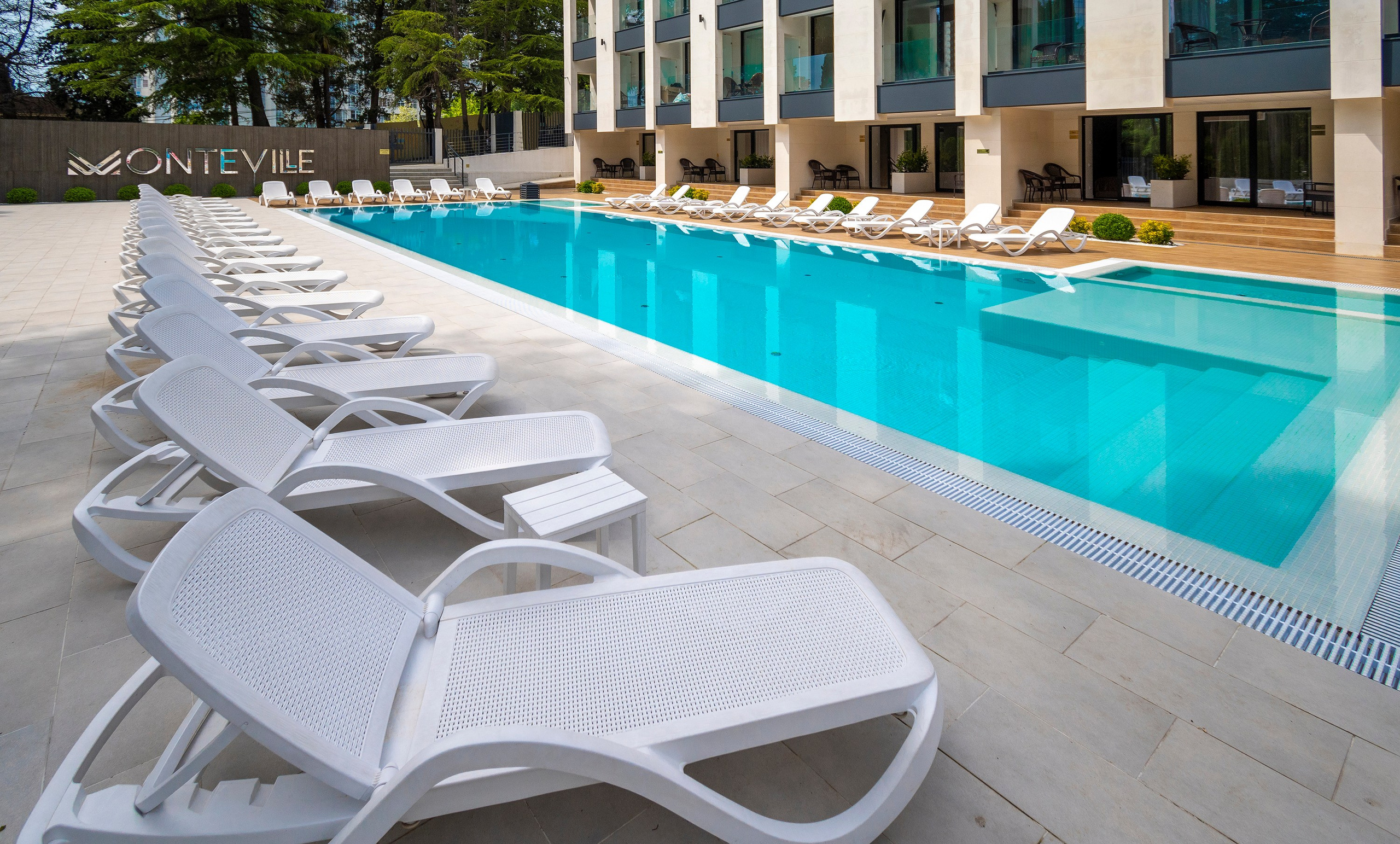 Номер Апарт-отеля Монтевиль. Интерьерный фотограф в Сочи | Роман Сусленко