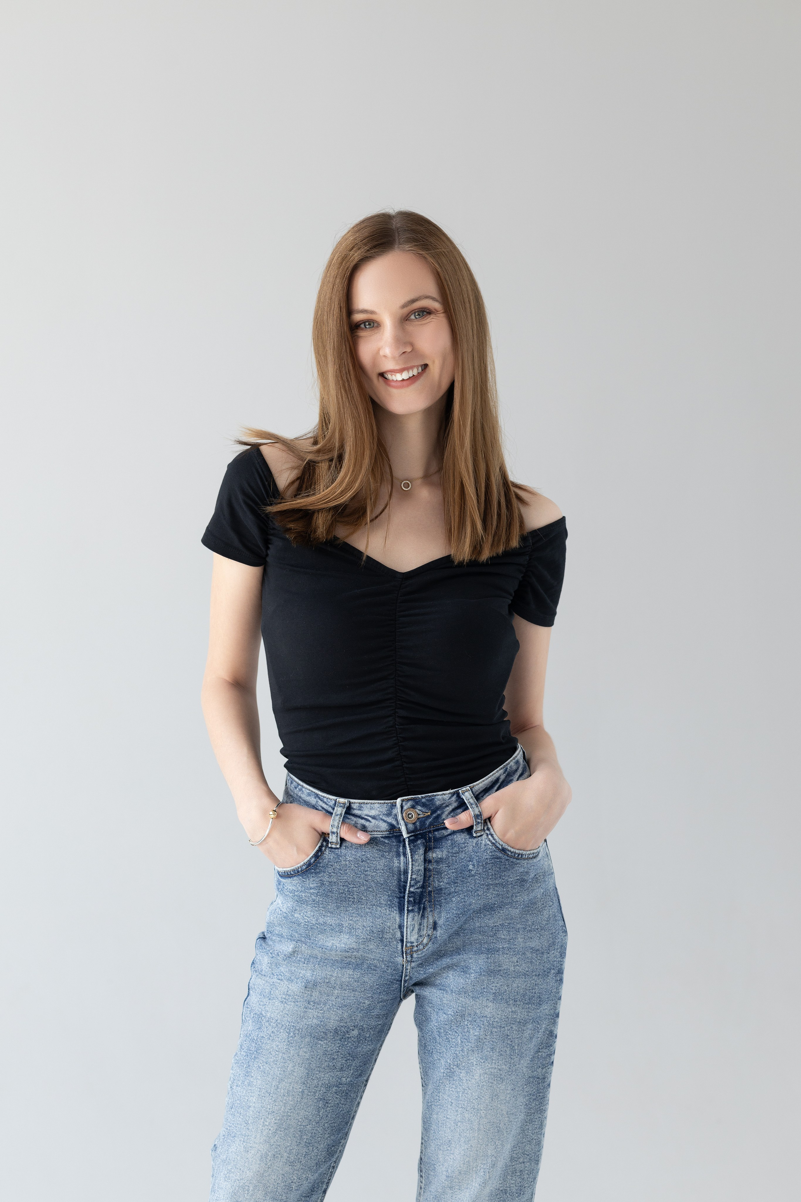 Женский портрет в студии. Фотограф Минск