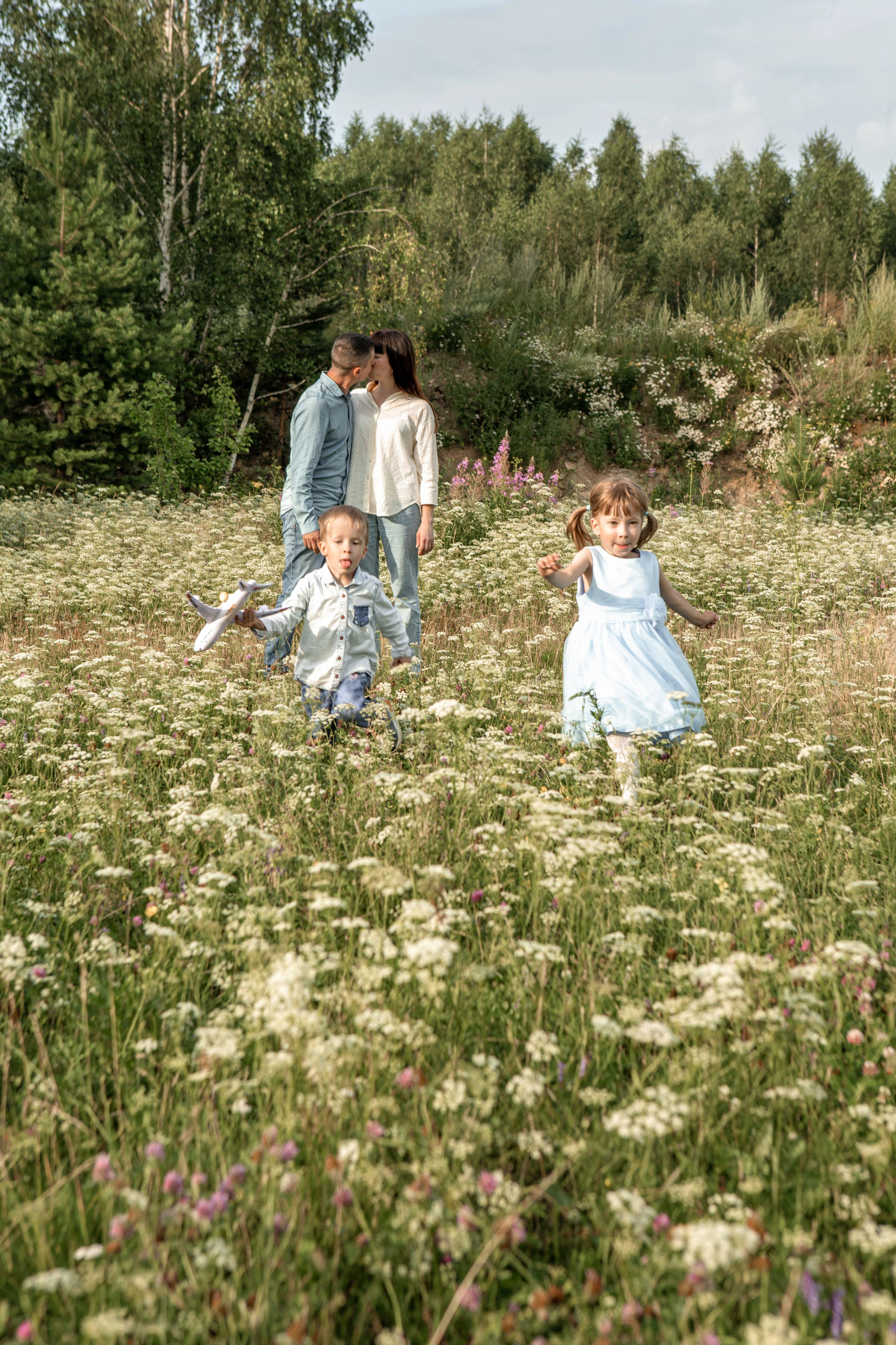 Игры в поле. Фотограф Екатерина Голицына