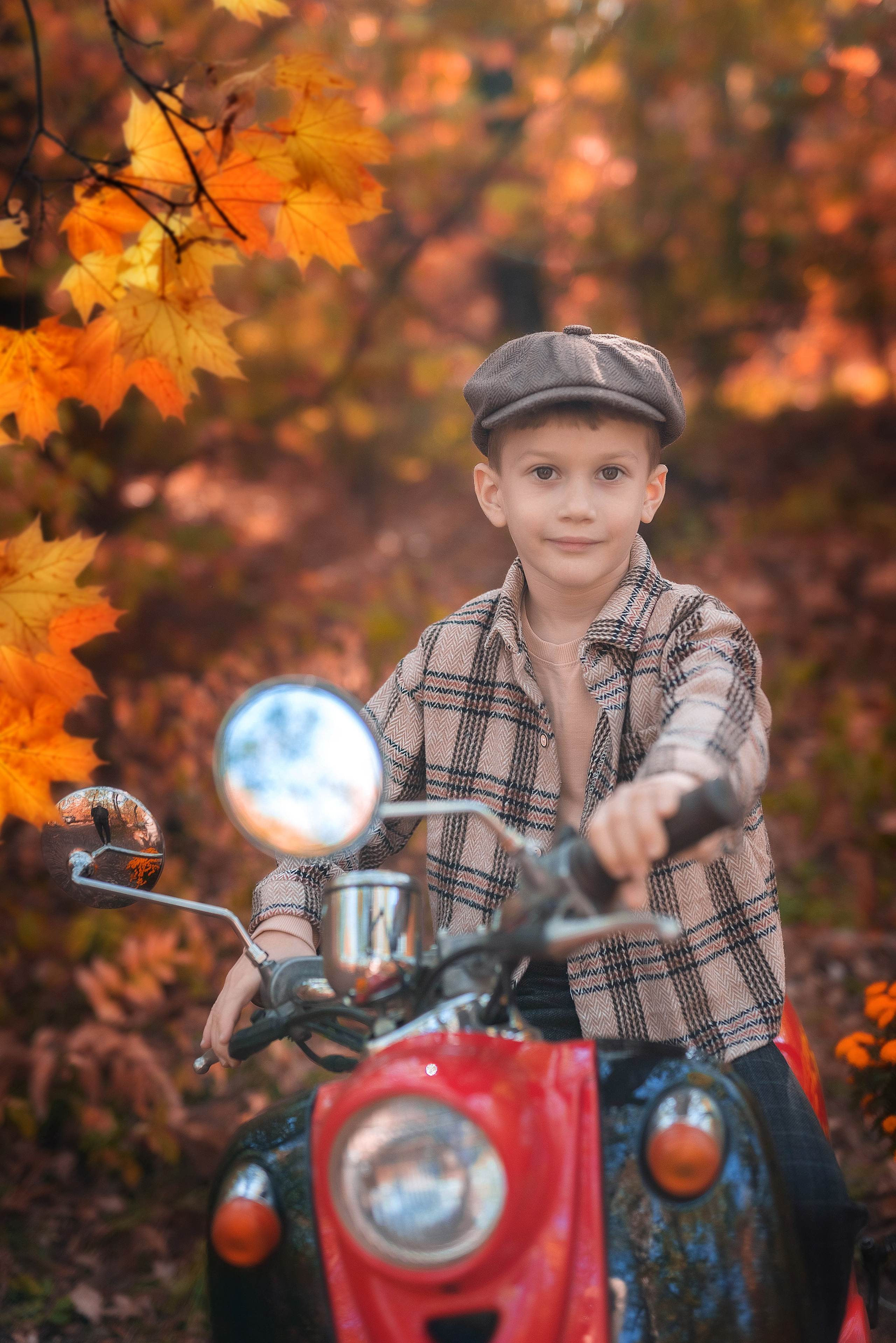 Осенняя фотосессия в лесу. Семейный, детский фотограф в Воронеже Анна Никитина