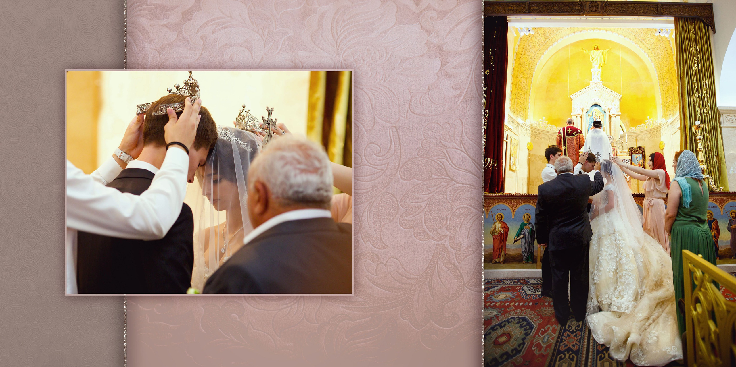 Свадебная фотокнига. Фотограф Кирсанова Наталия. Фотохудожник Наталия Кирсанова