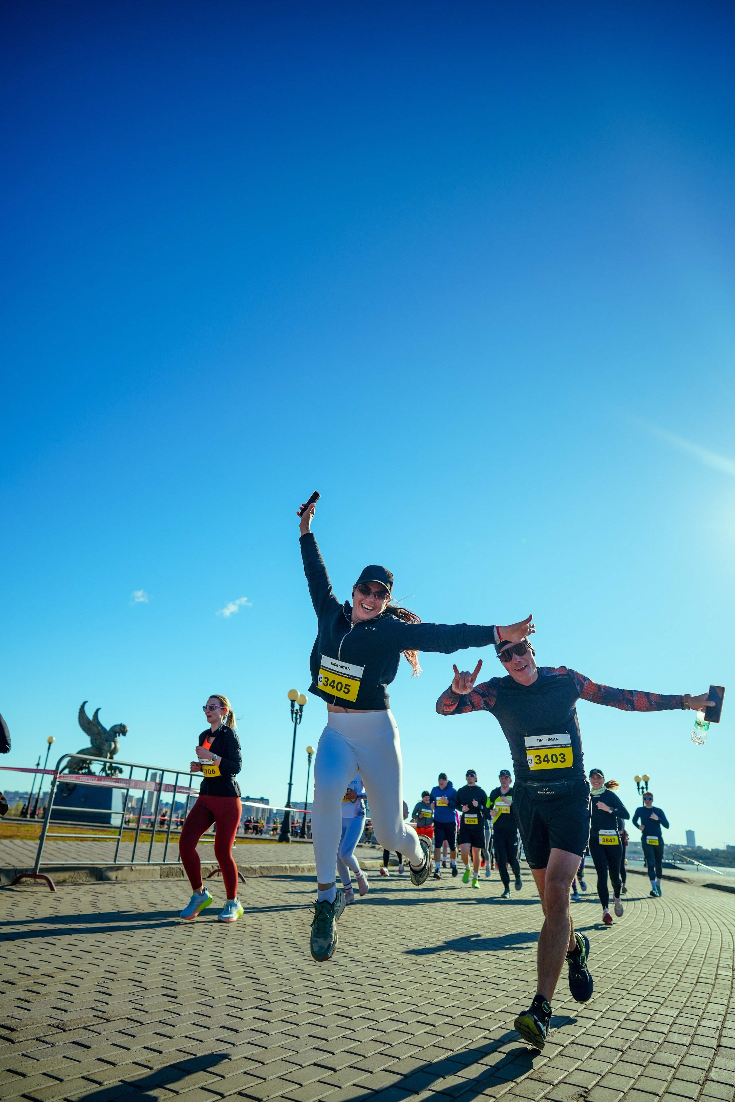 Спортивный репортаж Казанский полумарафон. Фотоким