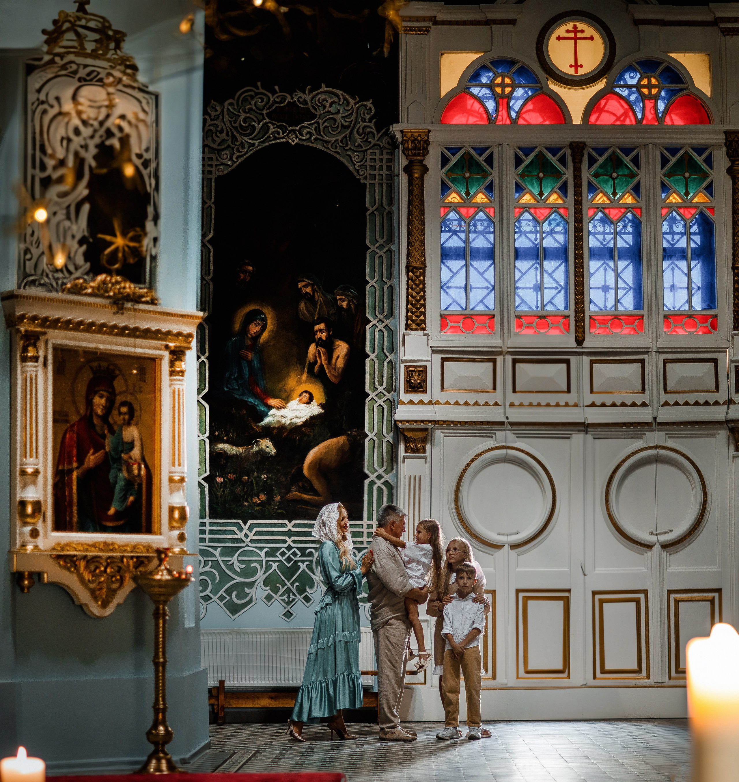 Таинство крещения. Фотограф материнства и таинства кормления Екатерина Кузьмин