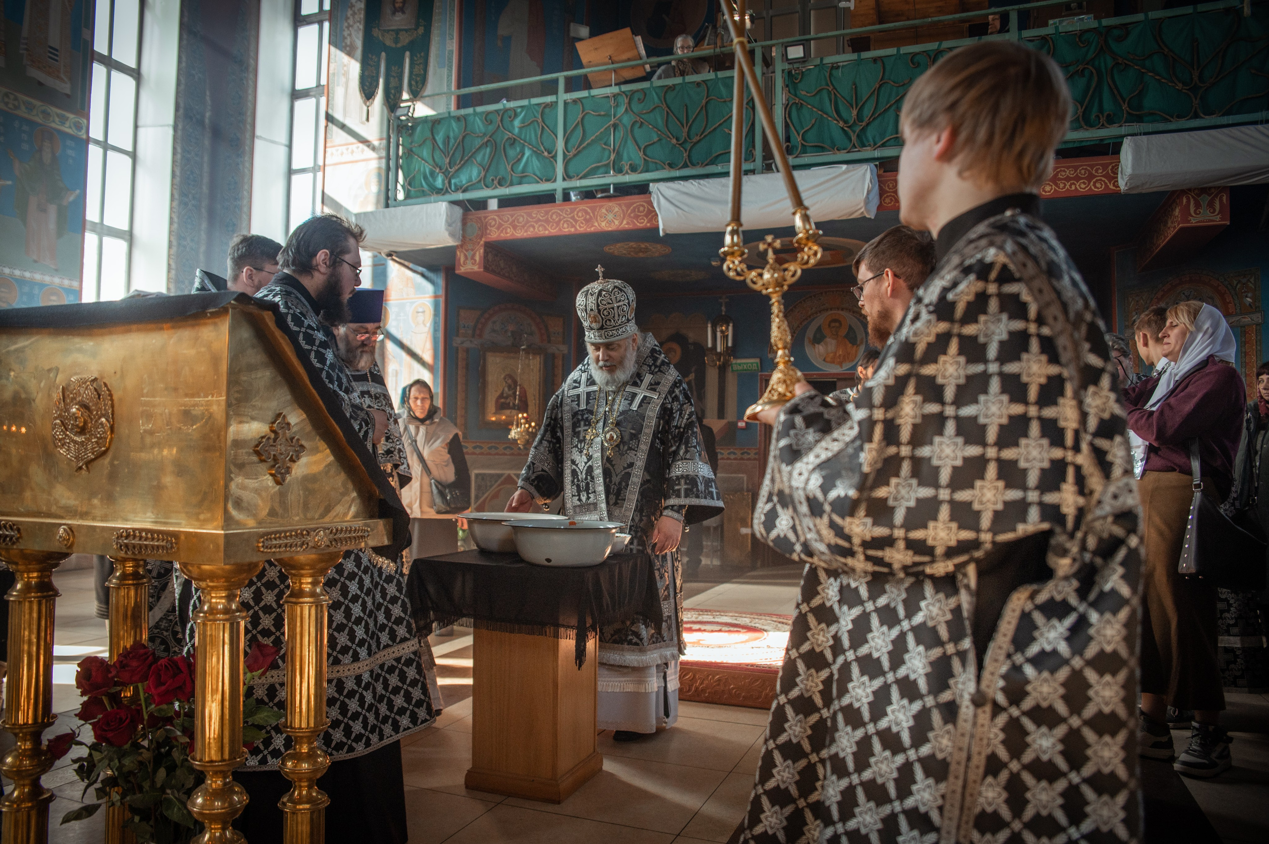 Преждеосвящение Даров. Храм Серафима Саровского. Церковный, семейный и репортажный фотограф Волгоград, Волжский