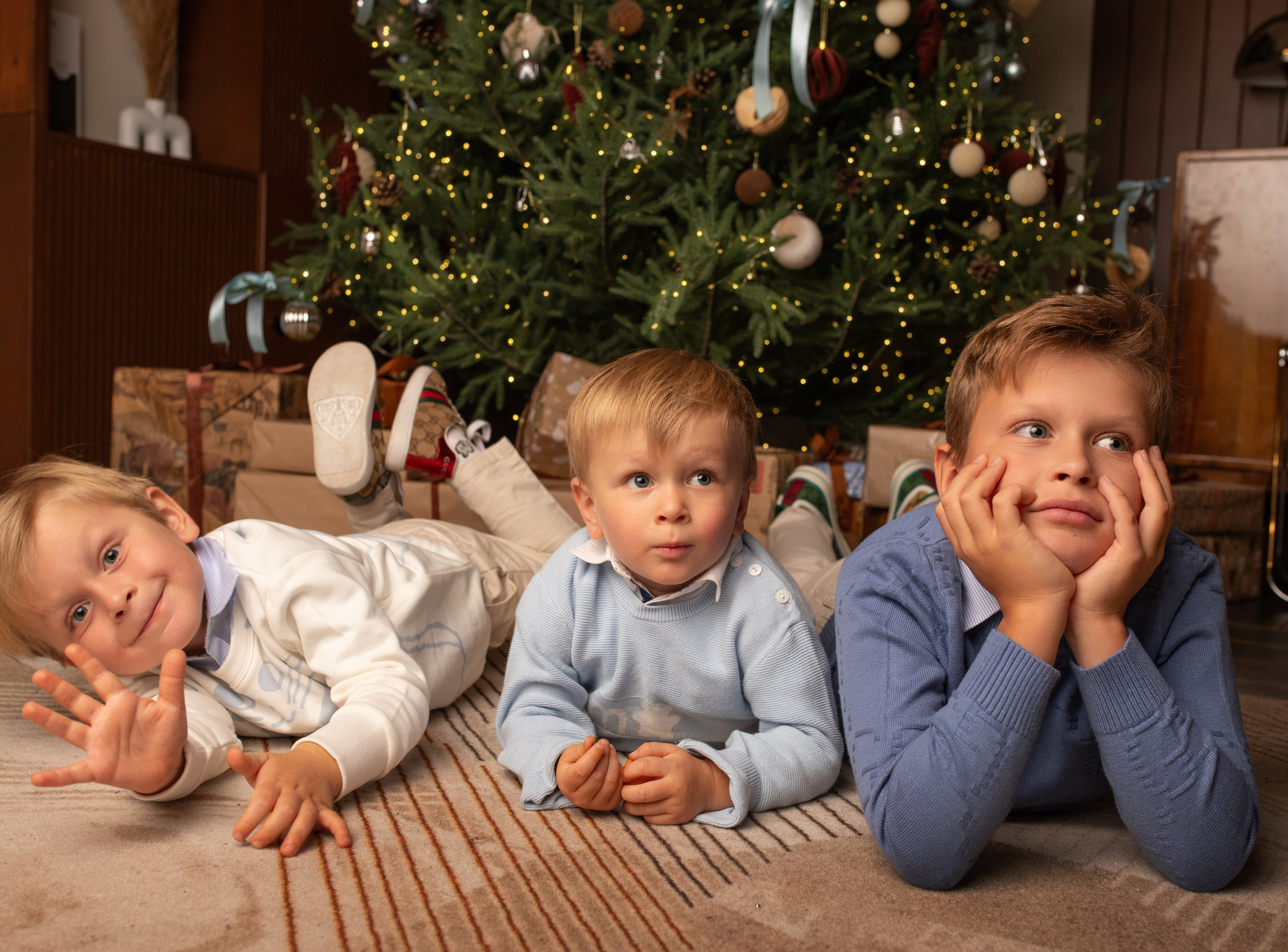 Алиша с мальчиками. Семейный фотограф в Санкт-Петербурге Ирина Иванова