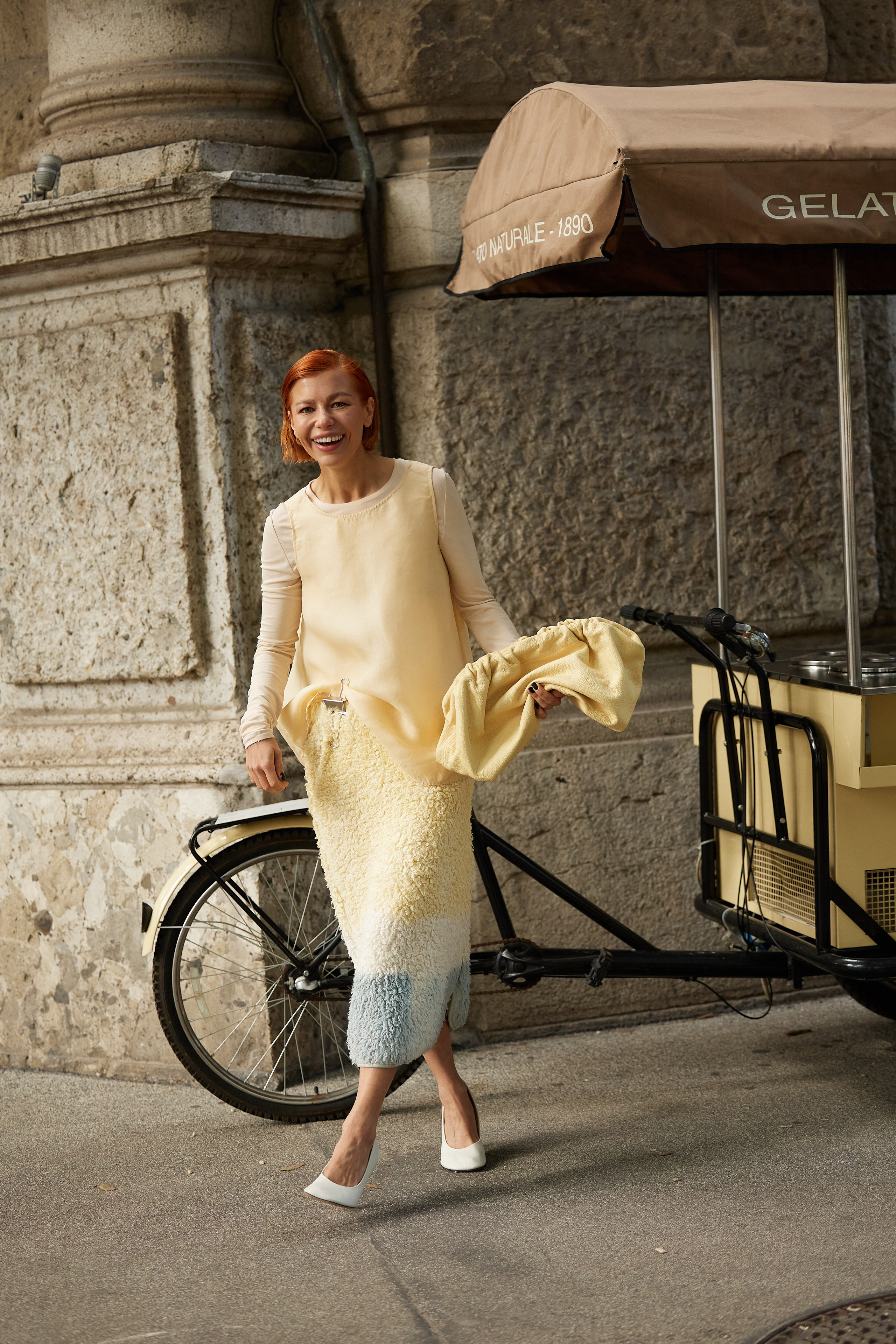 JIL SANDER WOMEN’S COLLECTION SPRING SUMMER 2026. Photographer in Milan Ivan Goncharov