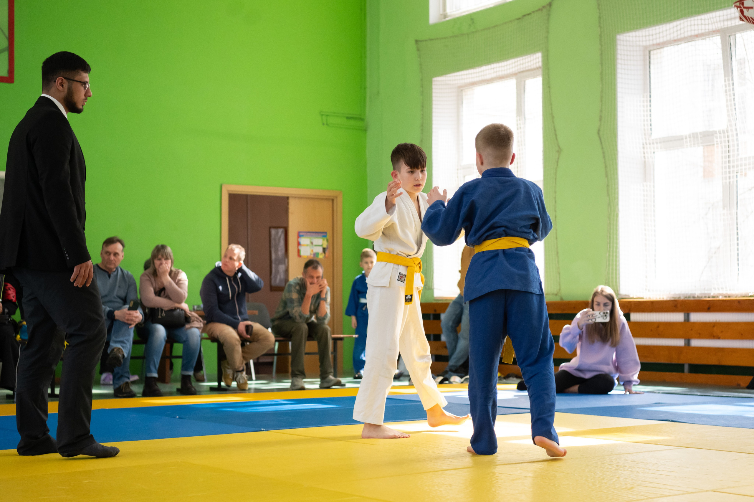 Спортивные соревнования по Дзюдо. Детский и семейный фотограф г. Москва Оксана Катаджи