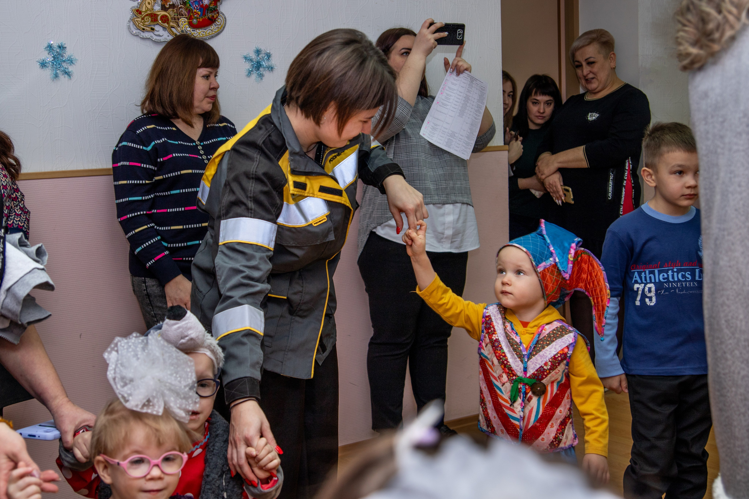 Детский праздник и ёлка желаний при участии Роснефть. Фотограф в Самаре Алексей Головачёв