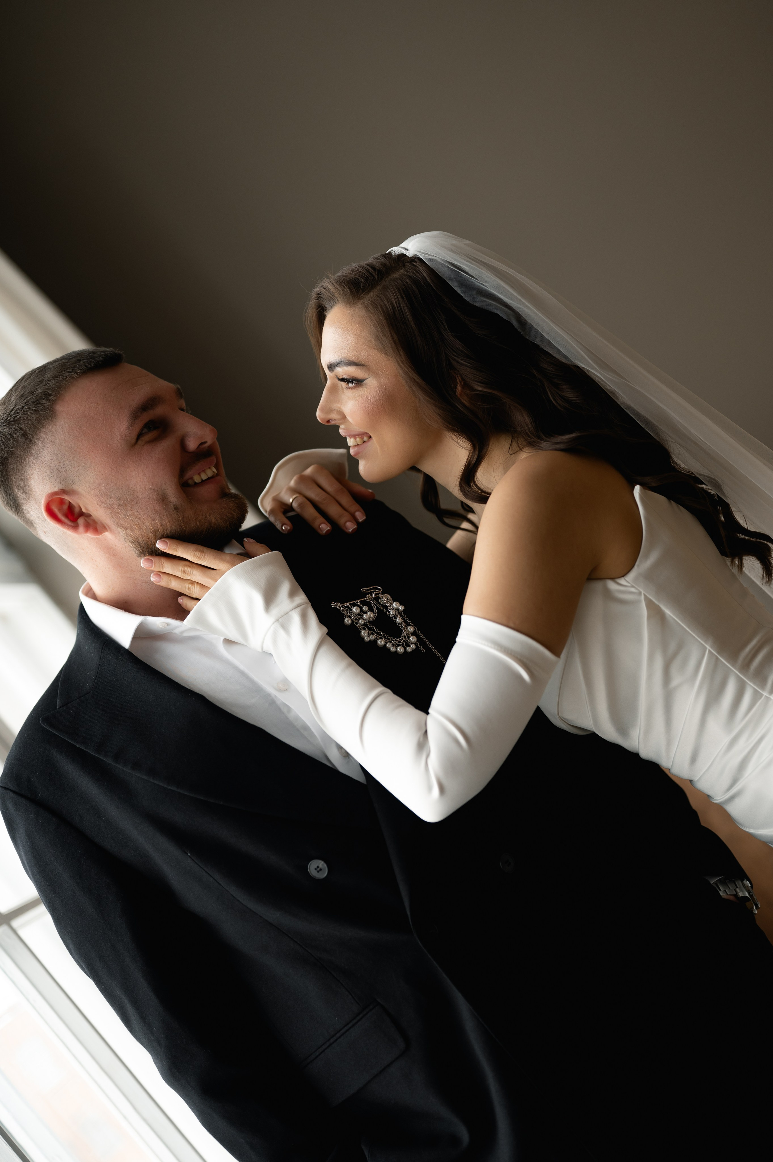 Свадебная фотосессия в студии. Свадебный и семейный фотограф в Краснодаре Алина Мельник