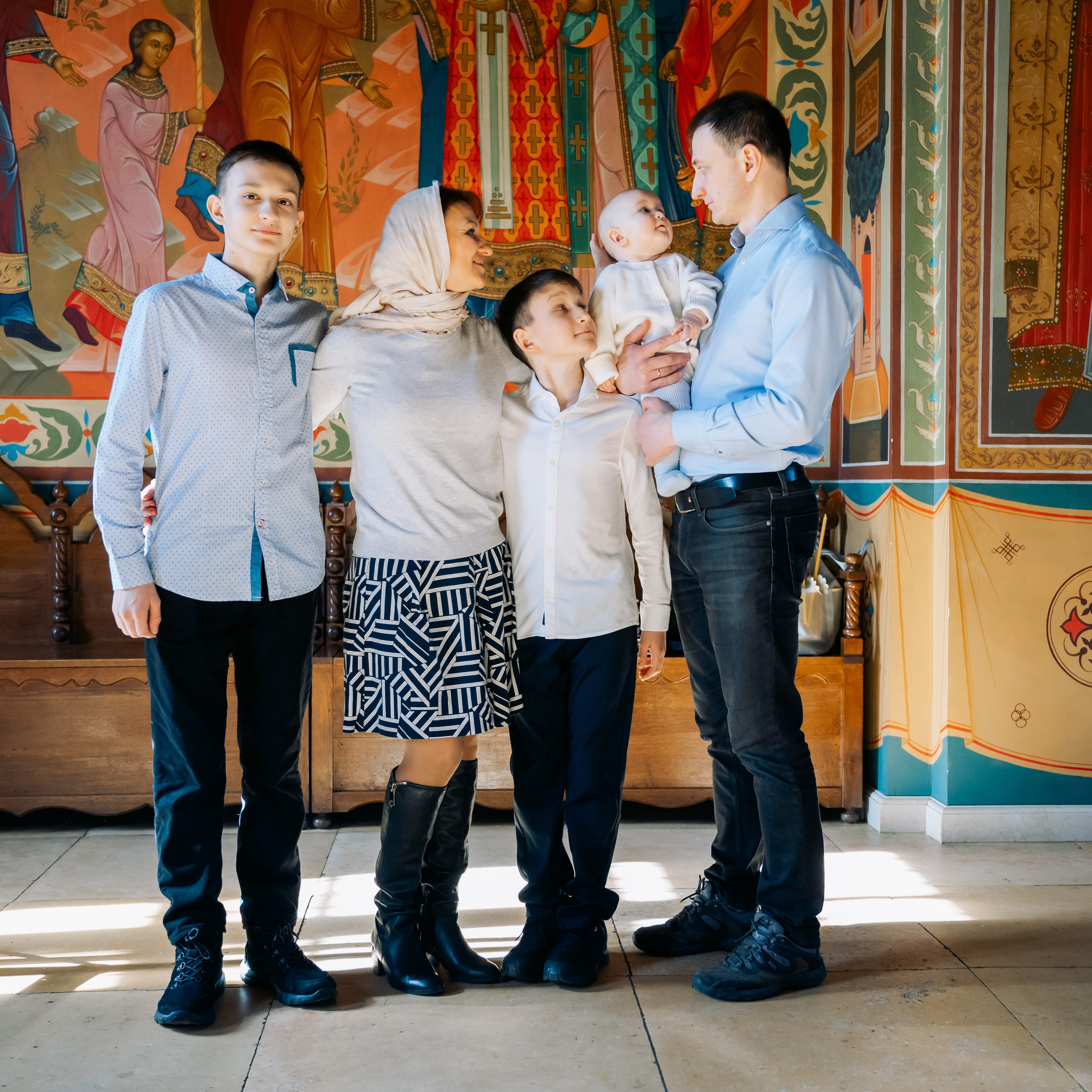 Крещение Мирона. Фотограф Казакова Анастасия