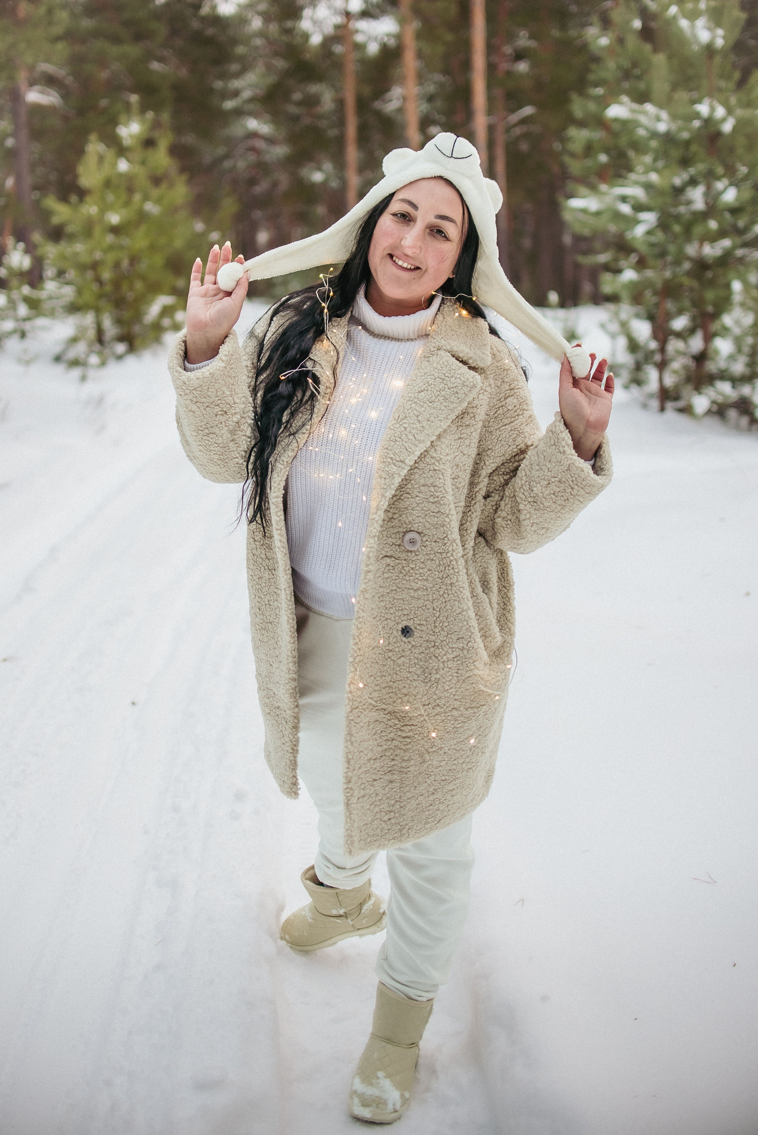 Зимняя фотосессия в лесу. Фотограф Макс Огурцов в Нижнем Новгороде