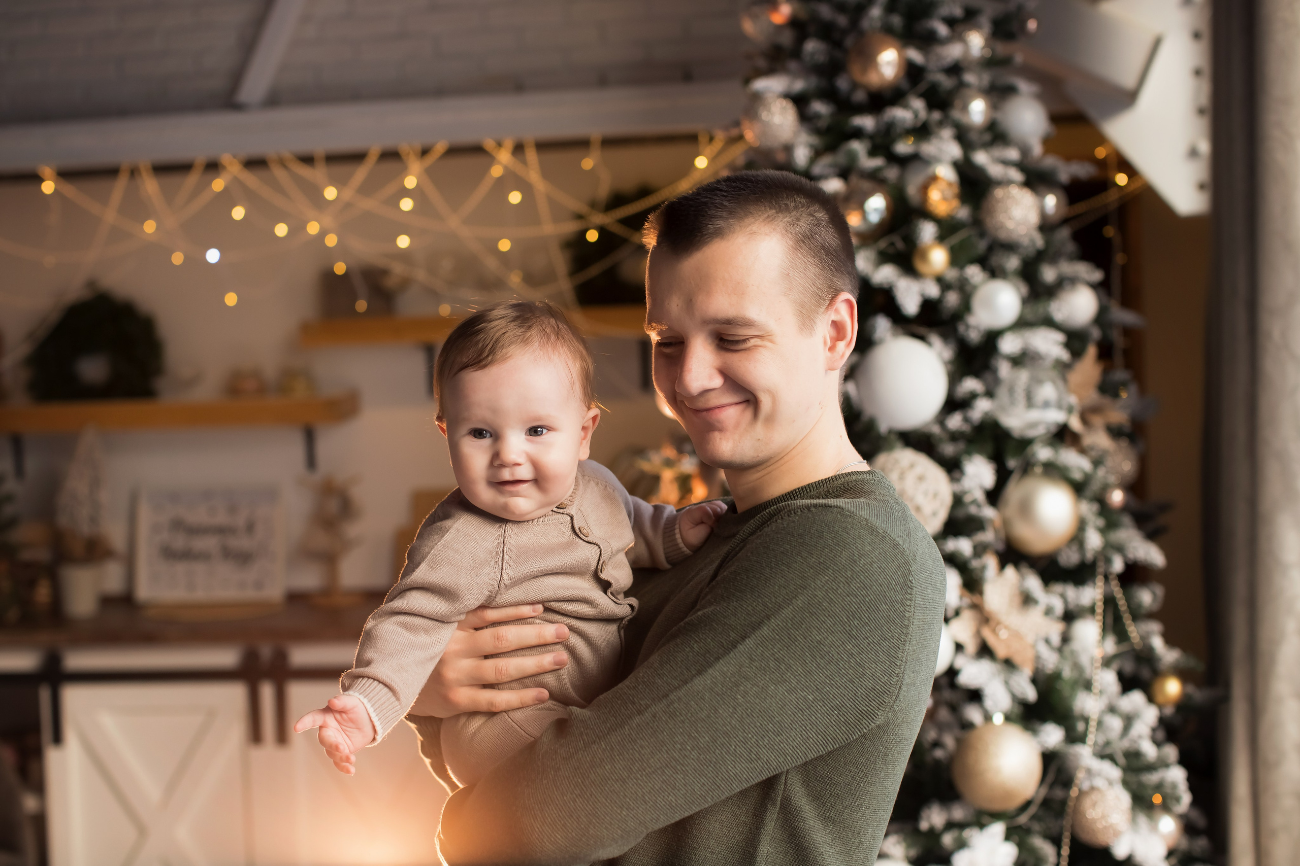 Первый Новый год. Семейный и детский фотограф в Саратове Полина Коткина