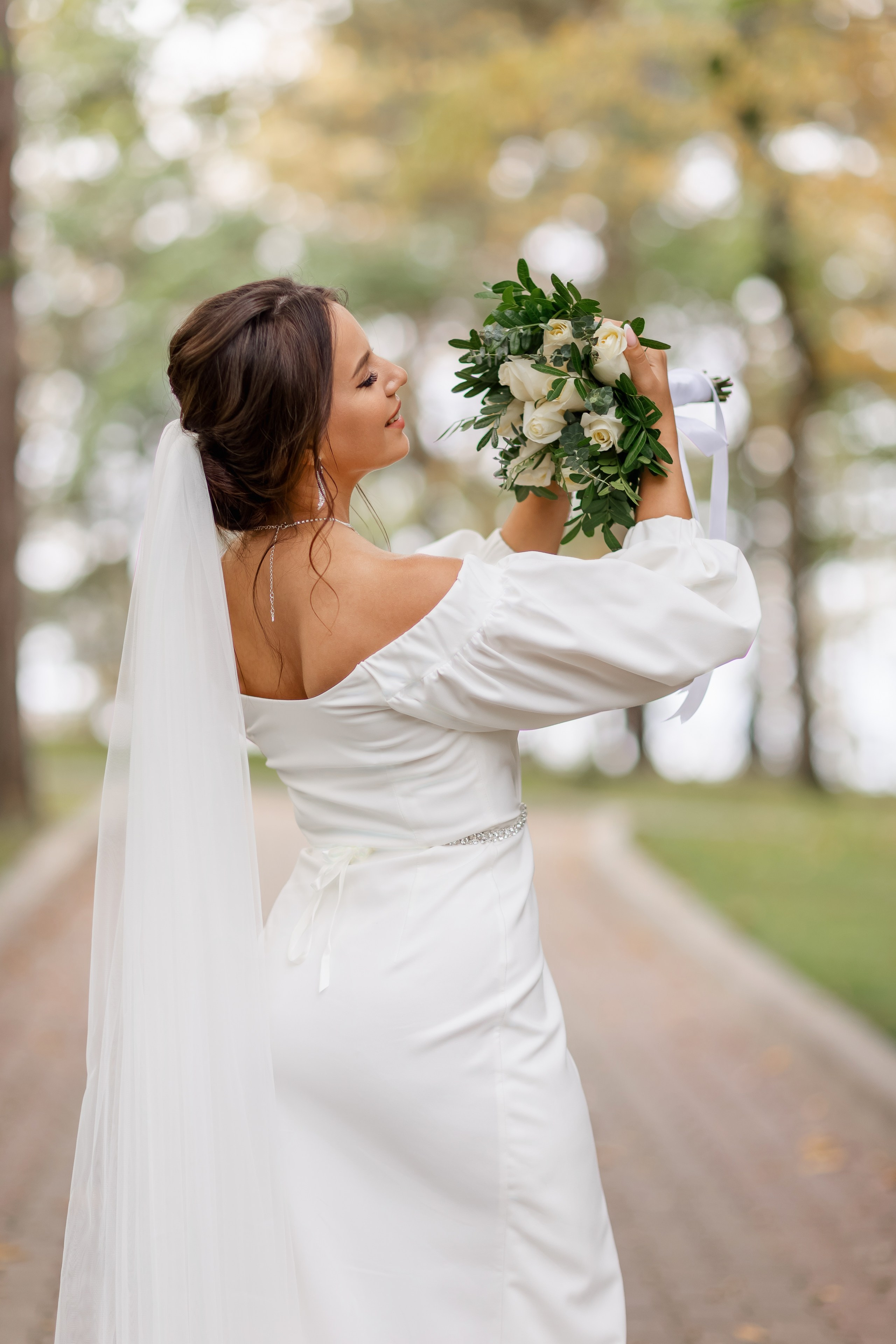 Олег и Юлия. Свадебная прогулка. Свадебный фотограф в Хабаровске