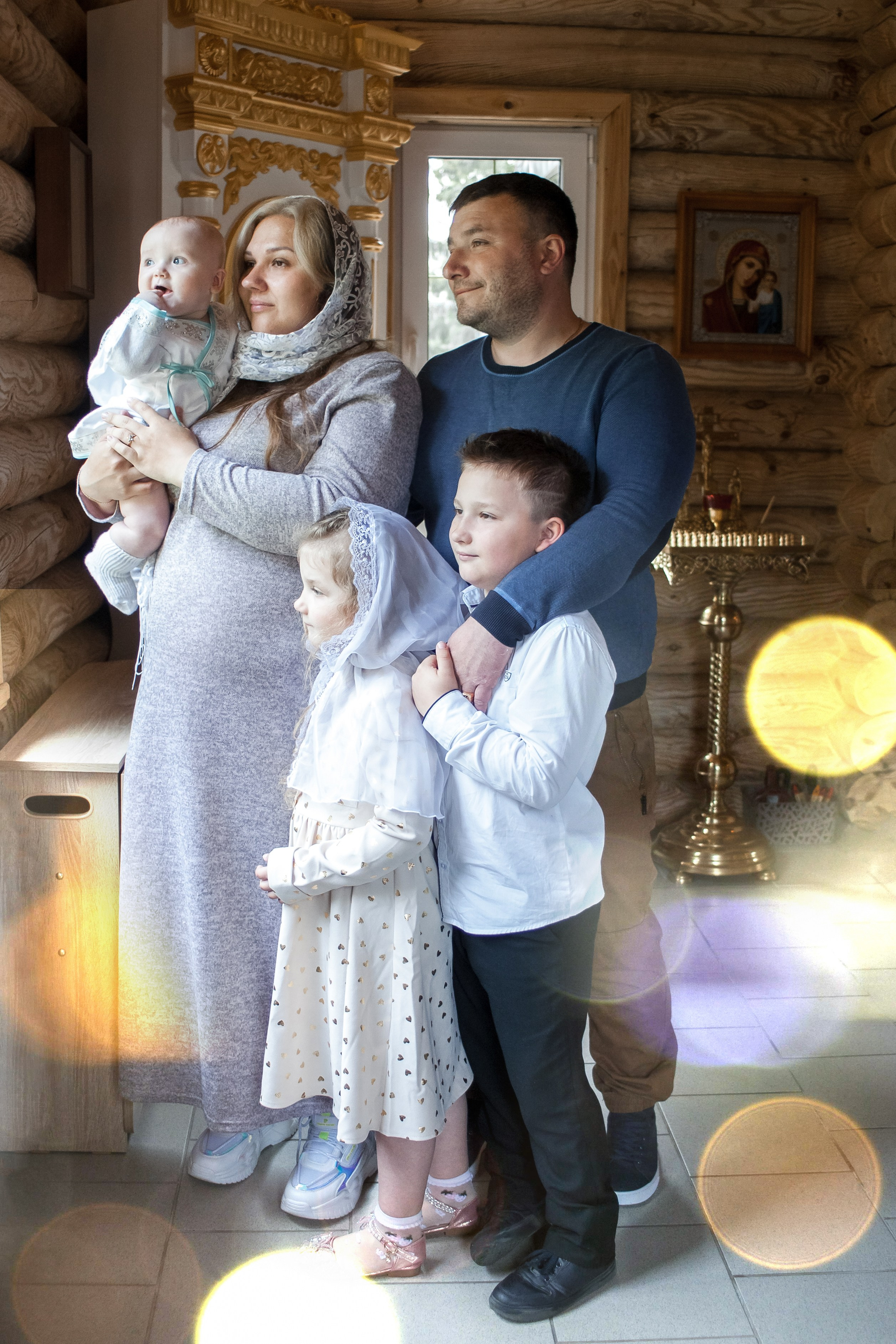 Таинство Крещения Матвея. Портретный, семейный, свадебный фотограф в Брянске Маргарита Василькова