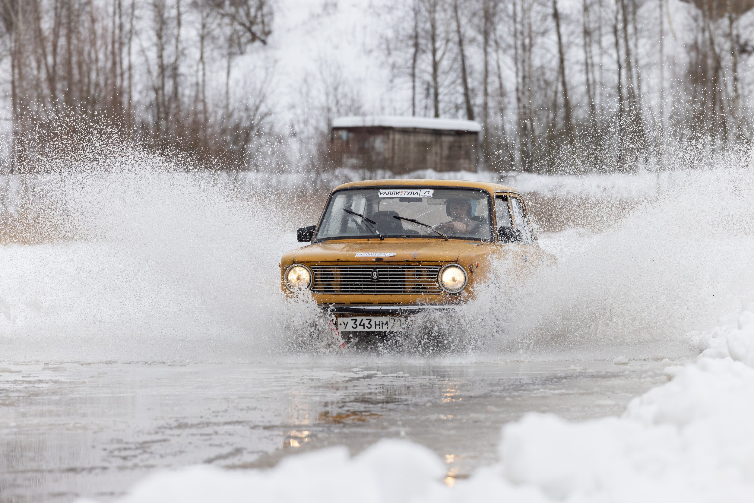 Кубок Тульской области по ралли‑спринту (14 февраля 2026). Репортажный фотограф Алексей Пирязев