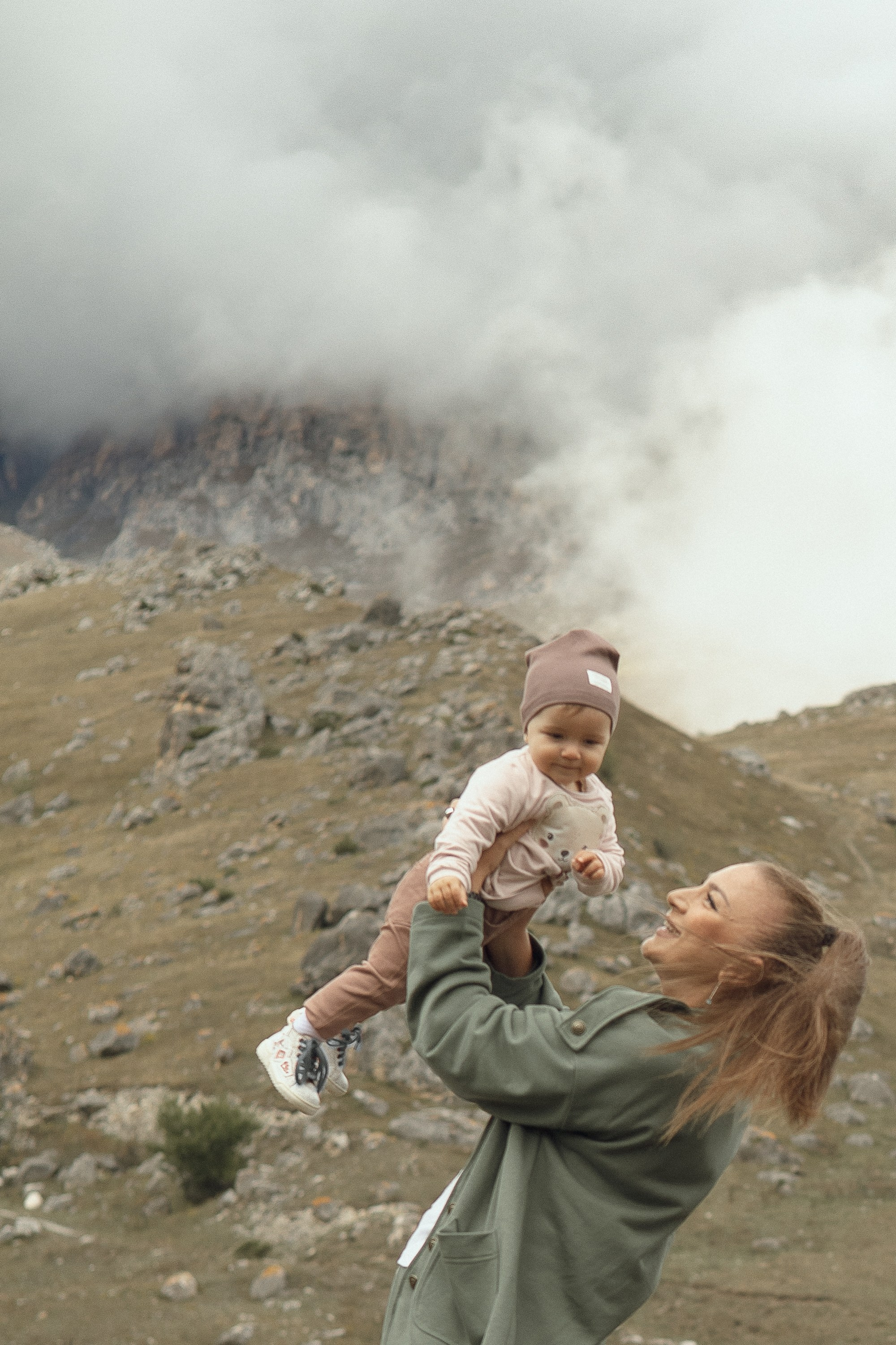 Семейная съемка в горах. Семейный фотограф в Москве Анастасия Марти