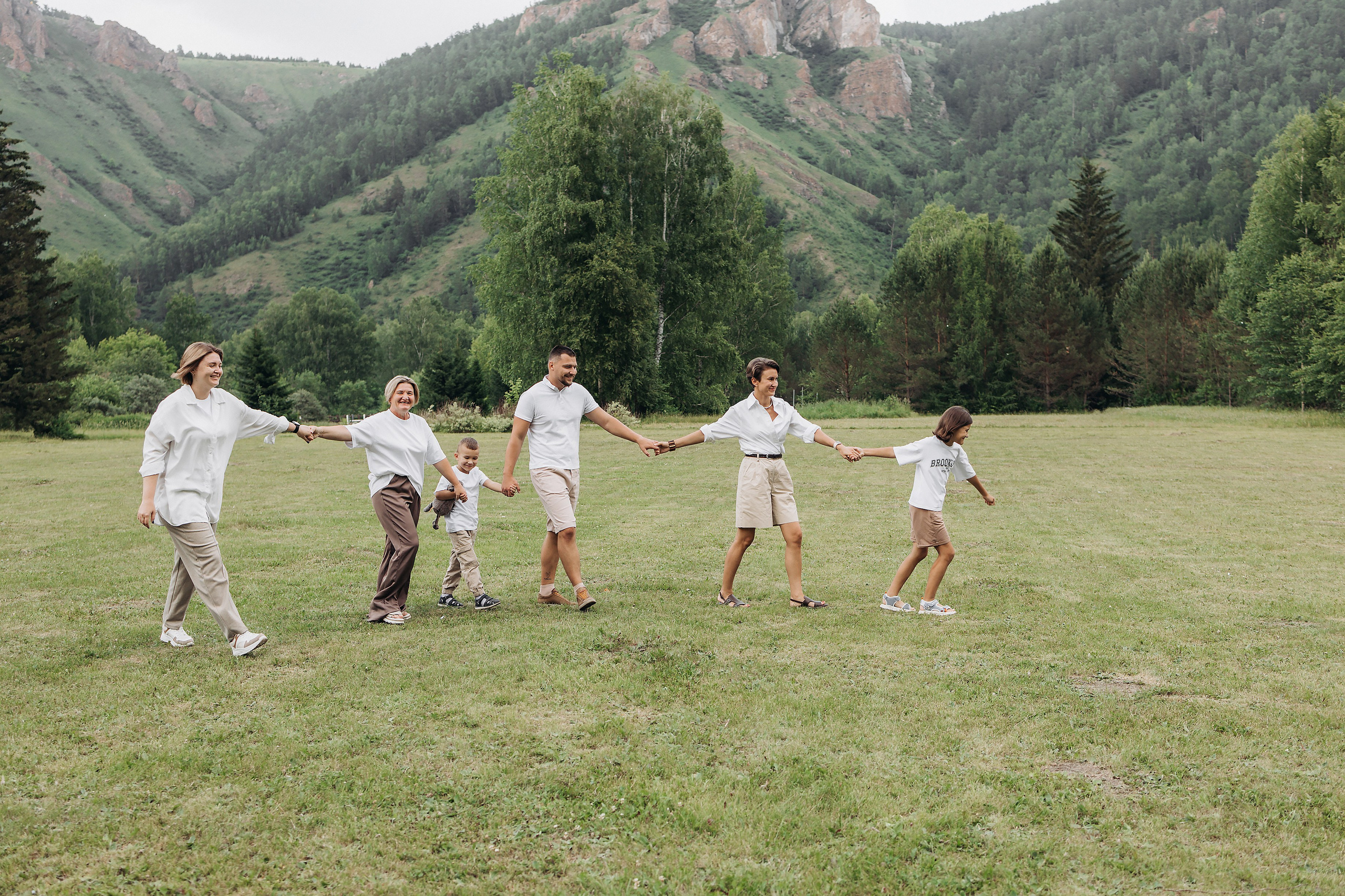 Big Family. Фотограф Красноярск Наталья Чуйко
