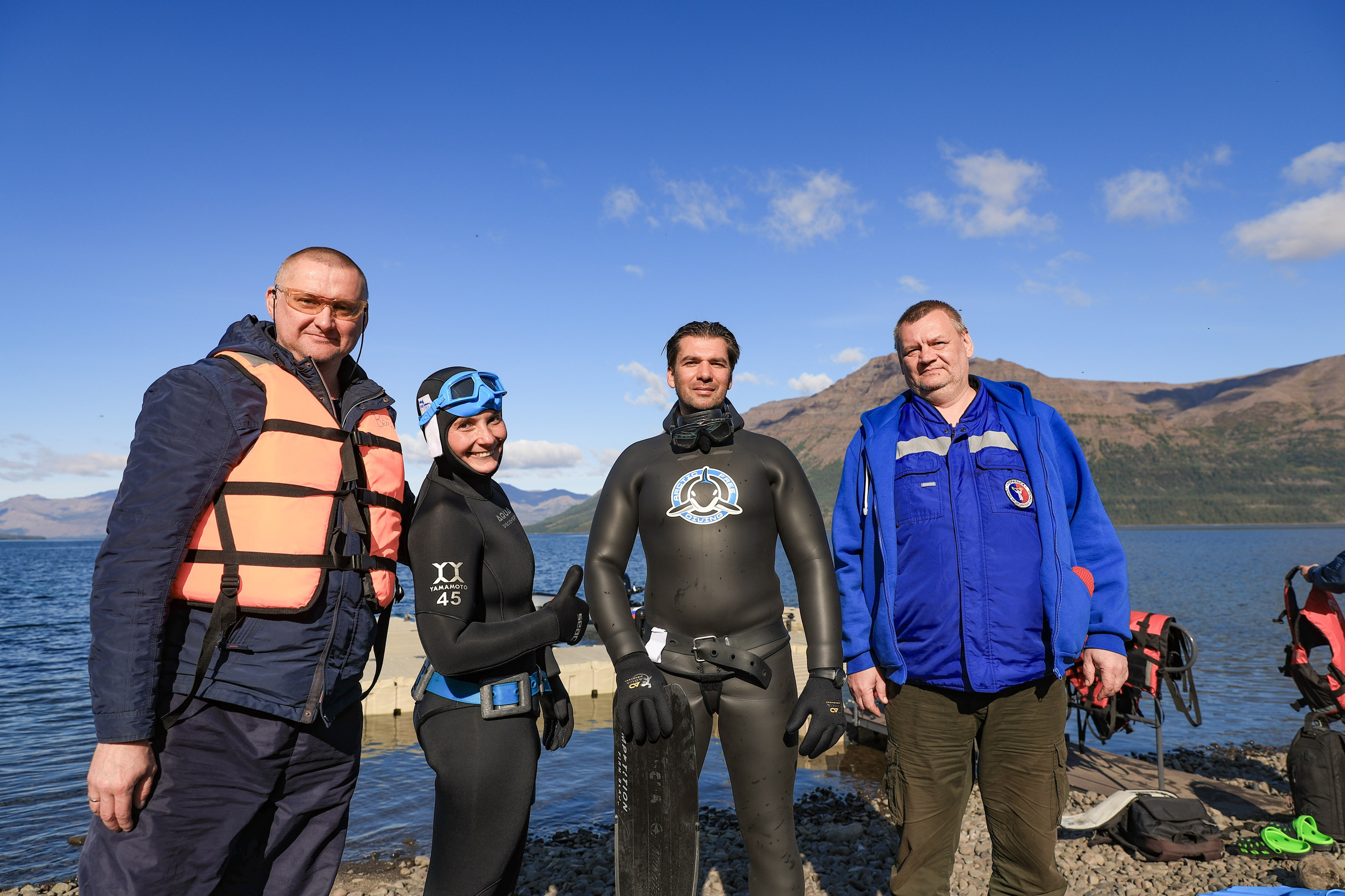 Фестиваль по фридайвингу «Глубина Путорана». Спортивный репортажный фотограф Казань Нафис Сиразетдинов