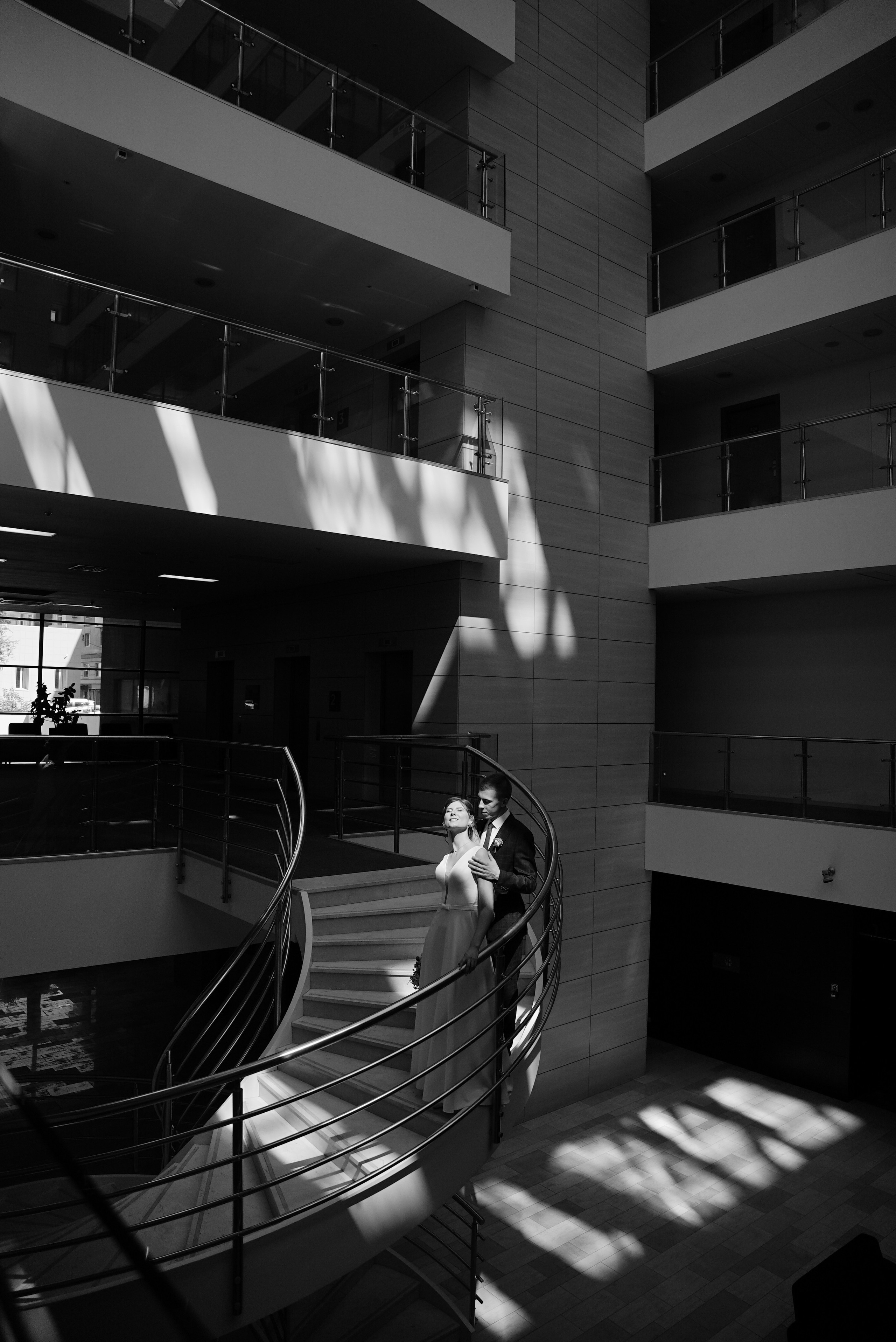 Иван и Виктория чб. Свадебный фотограф в Самаре Анна Ковалева