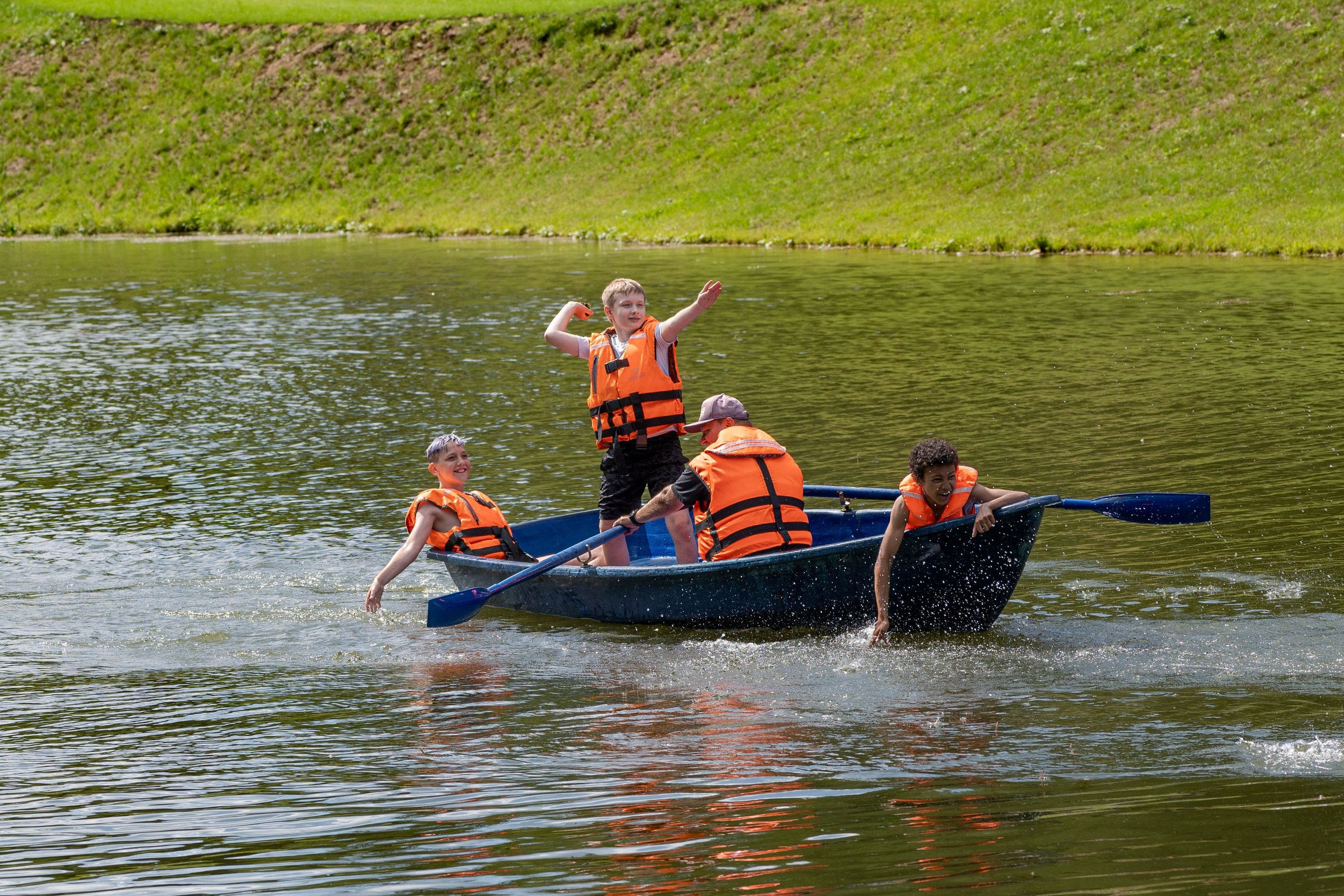 ФК Спартак Орехово на озере Лесное. Фото и видео съёмка на заказ. VAU Studia. Москва