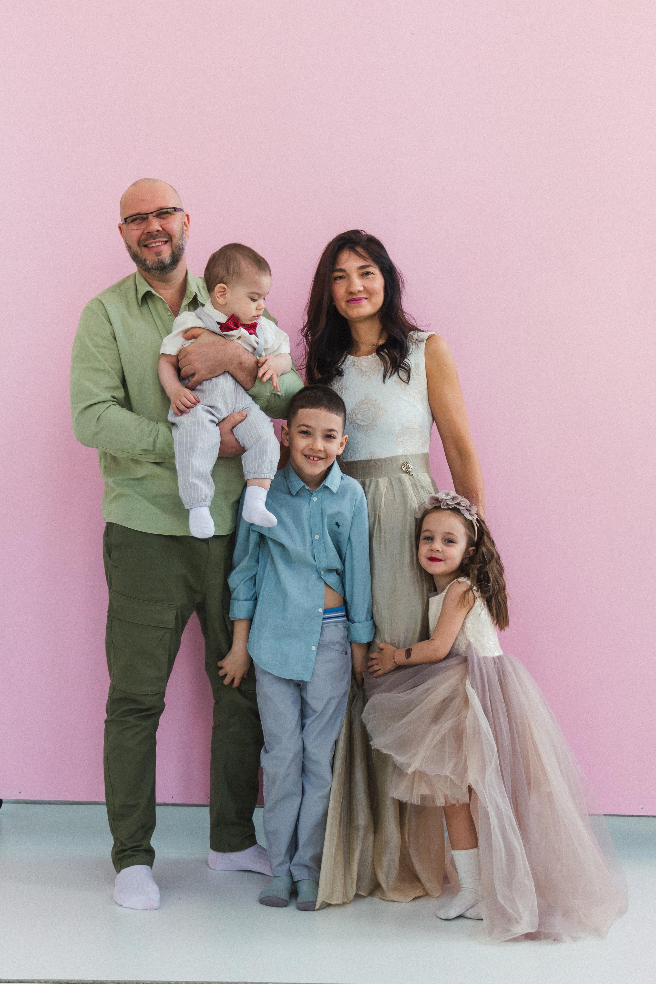 Вика и её семья. Фотограф Благовещенска Яна