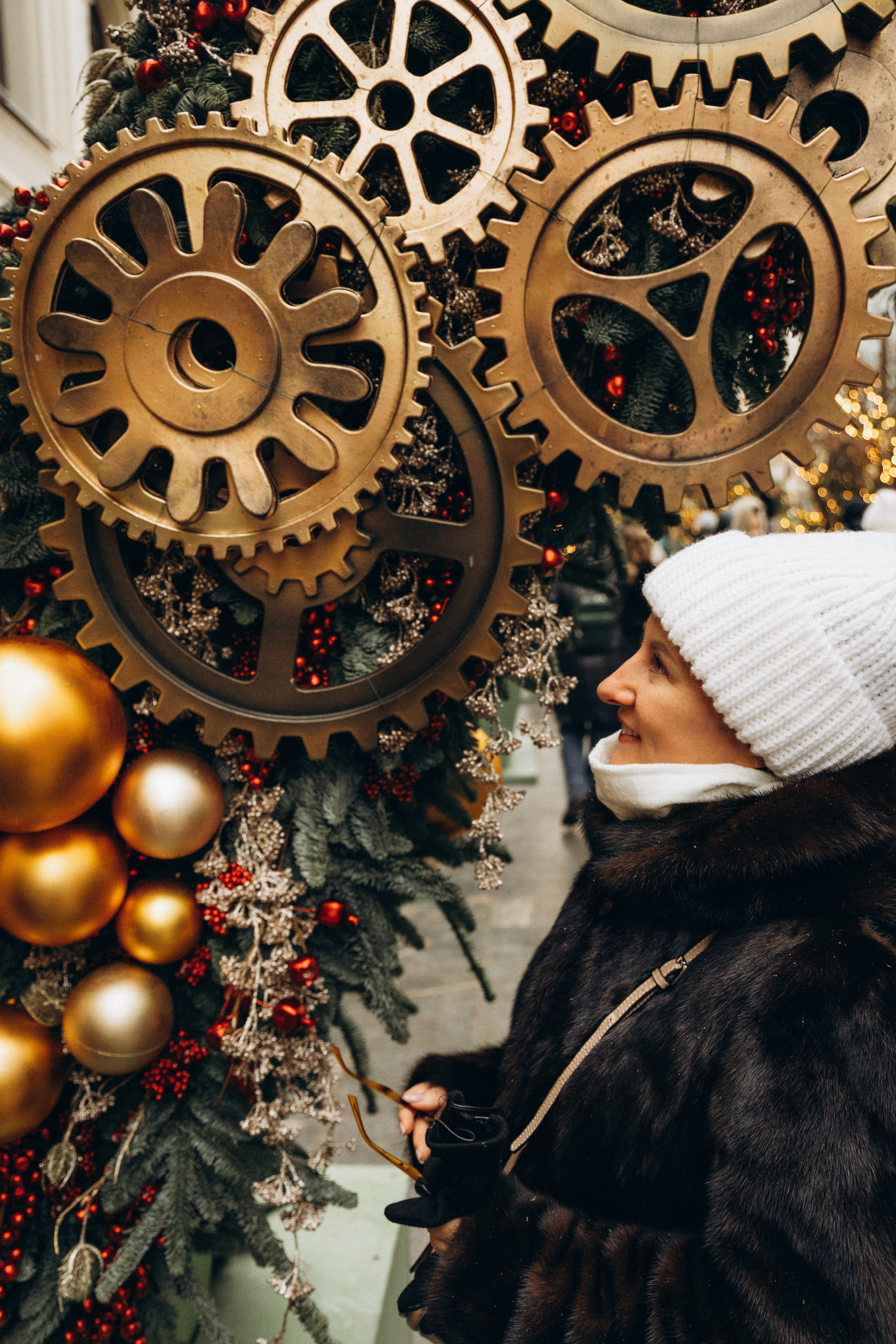Зимняя прогулка Юлии. Фотограф lifestylе в Москве Пшеничная Анастасия
