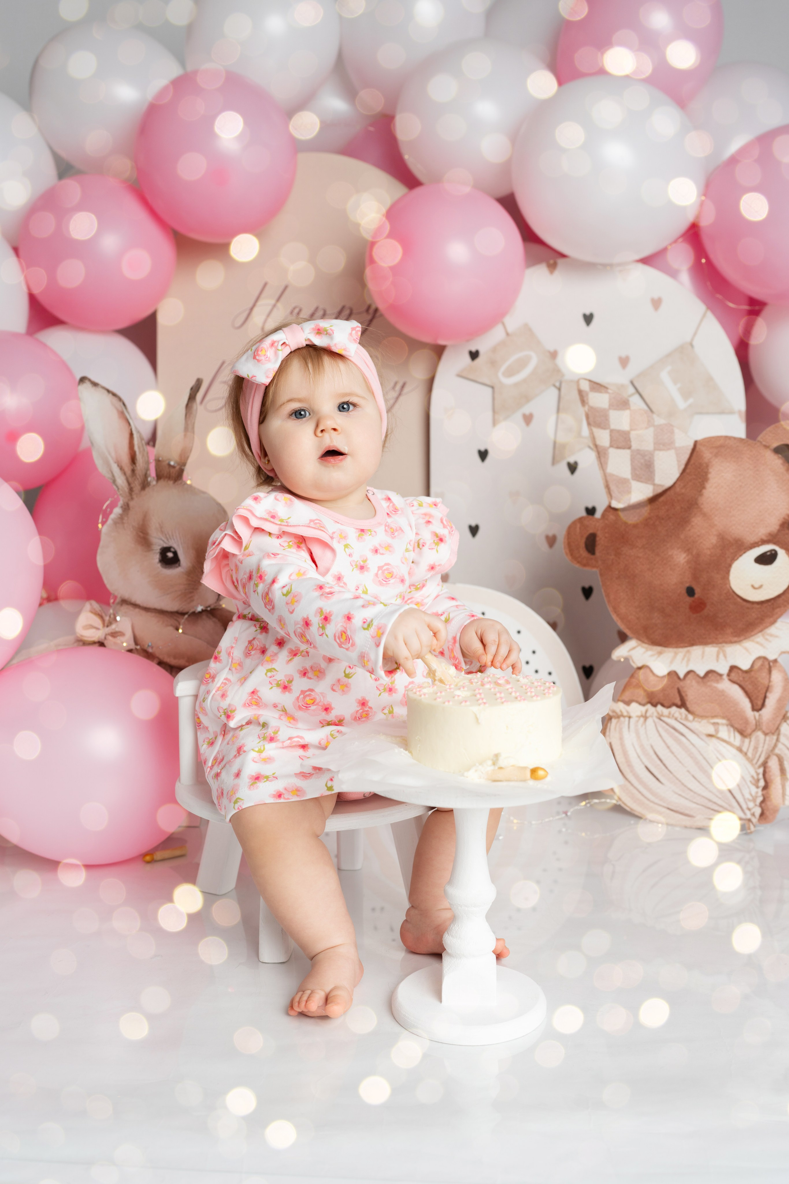 Фото годовасиков. Фотограф новорождённых в Новомосковске Яна Иванушкина