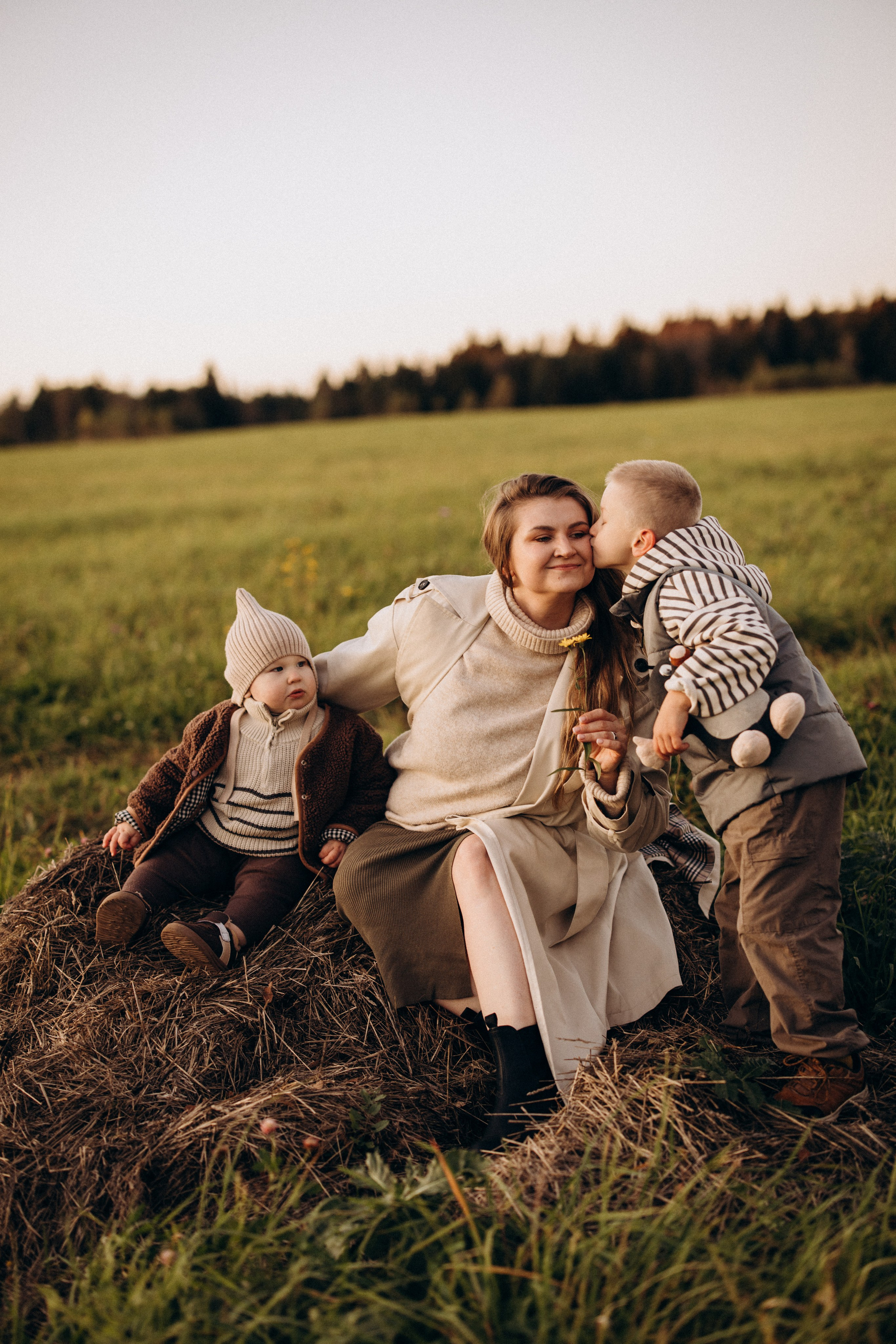 На закате. Евгения Пелипас