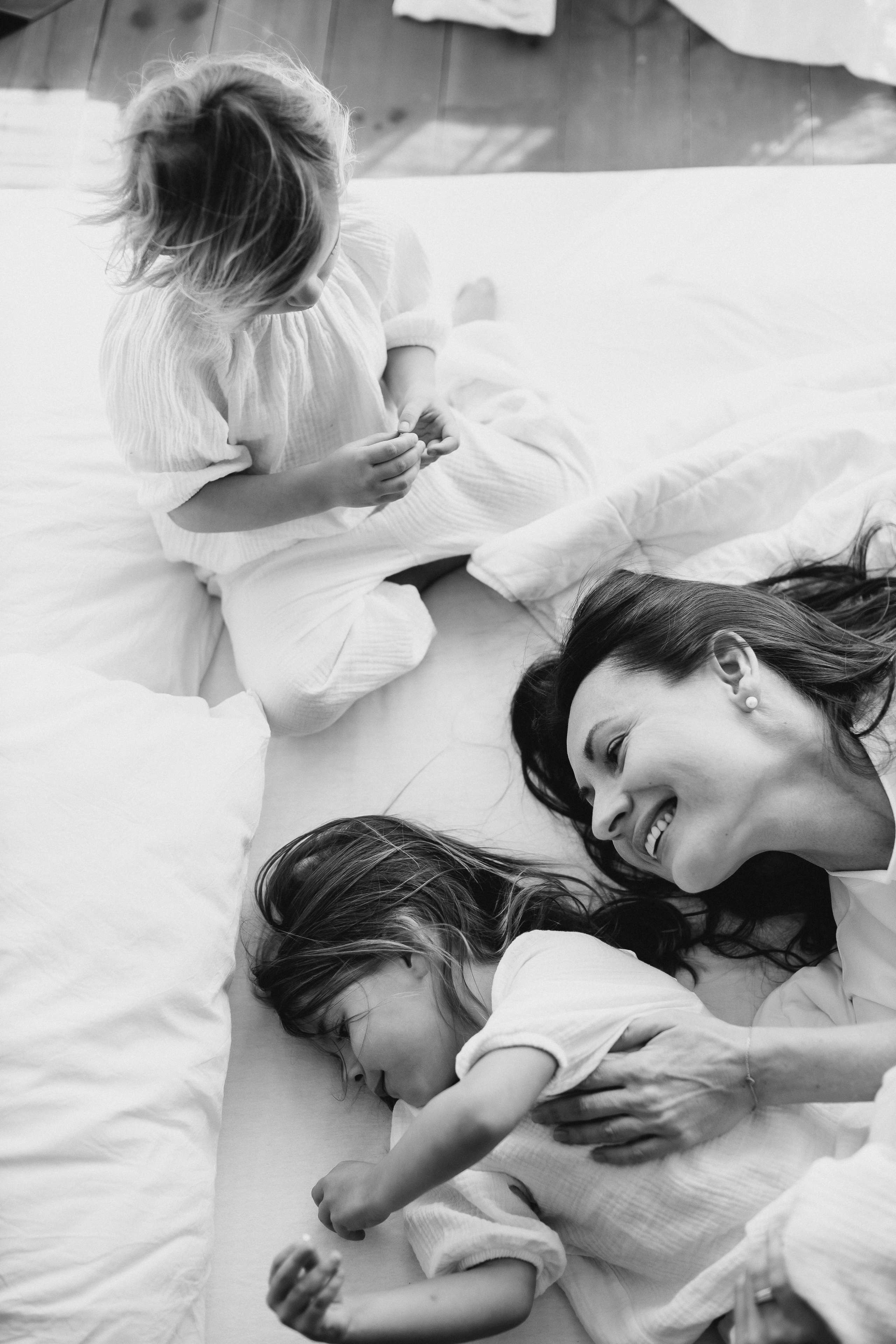 Мама и девочки. Евгения Пелипас