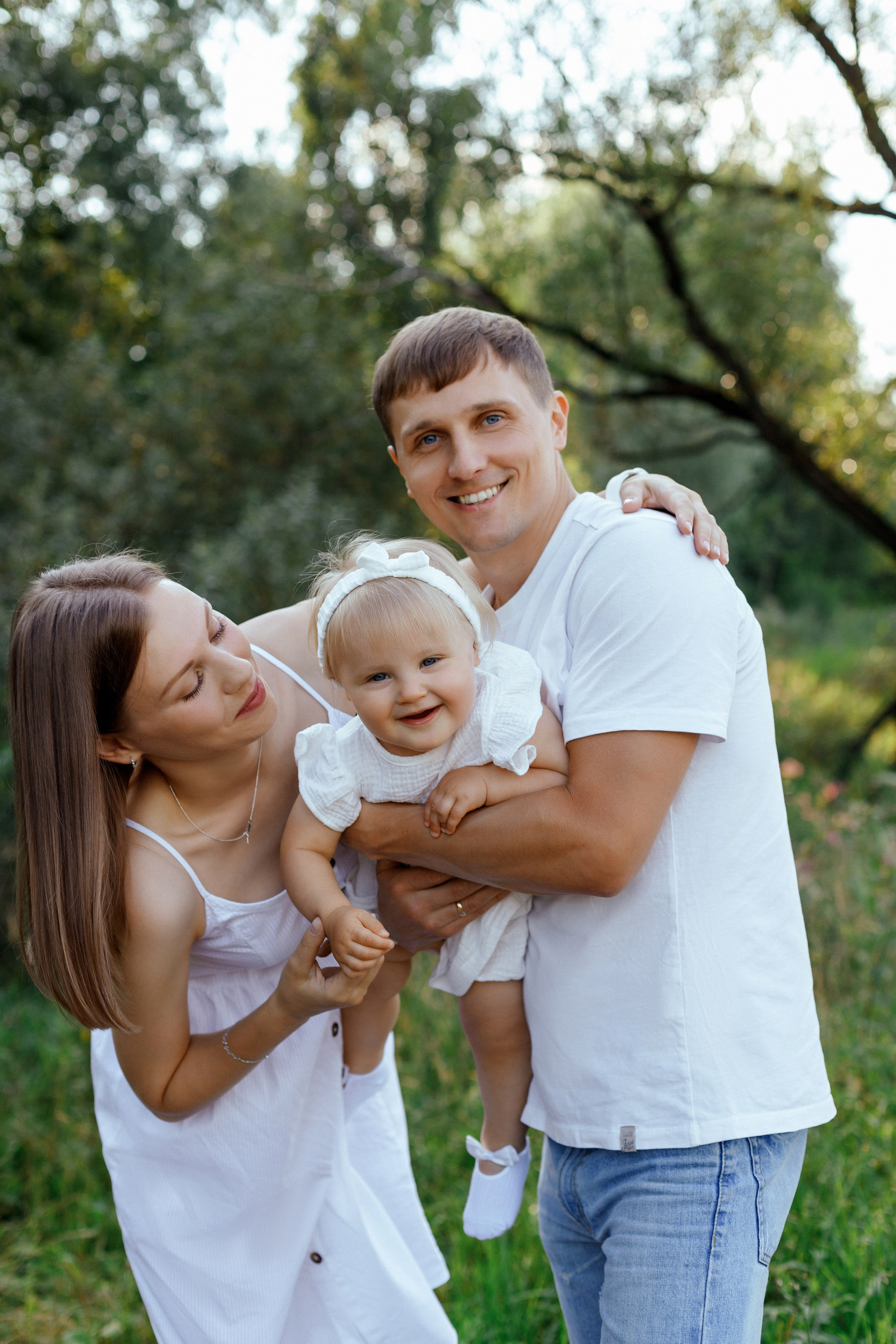 Летняя семейная фотосессия. Фотограф Александра Сыщенко