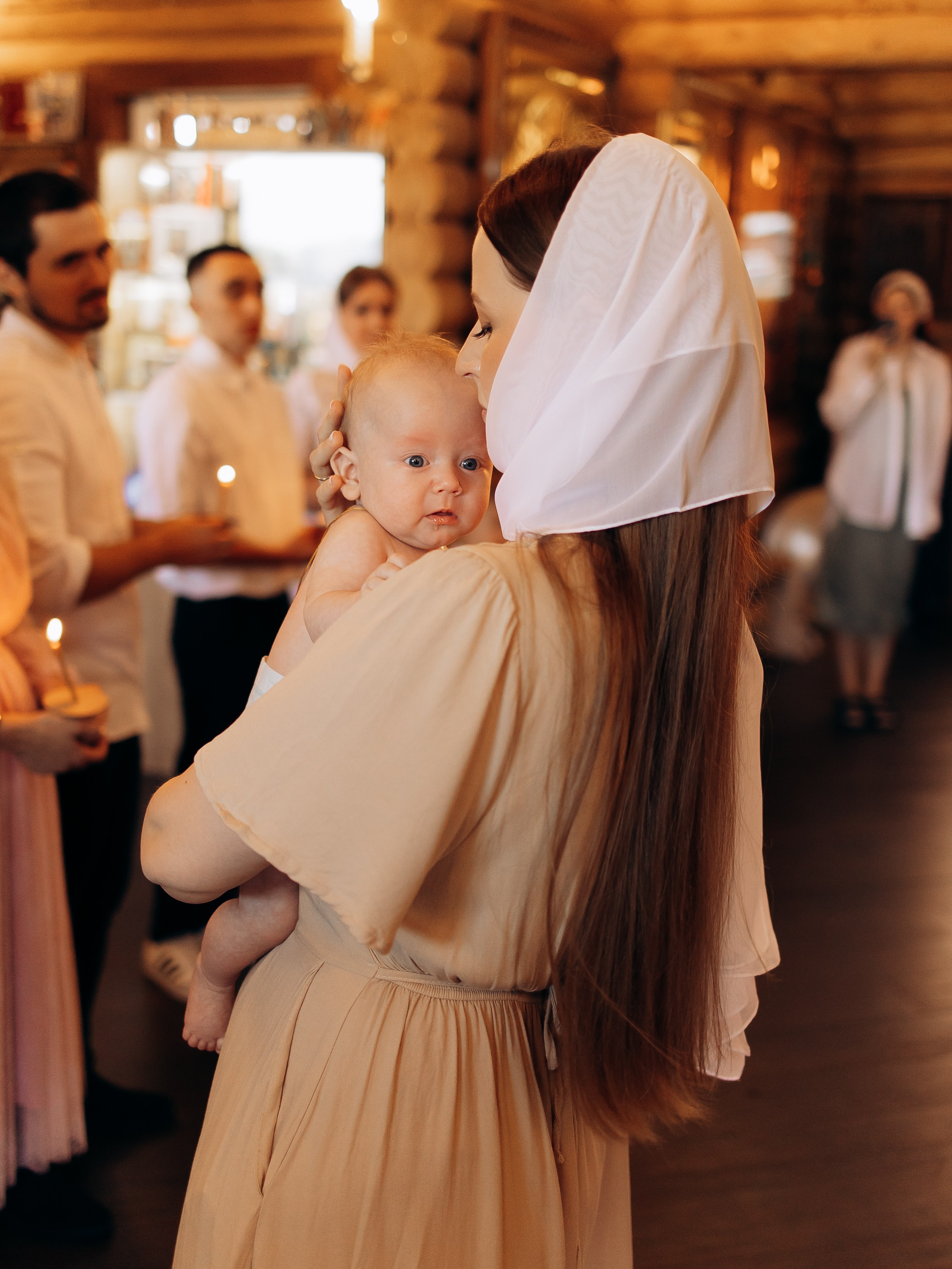 Таинство Крещения Михаила. Семейный фотограф в Краснодаре Храмова Анна