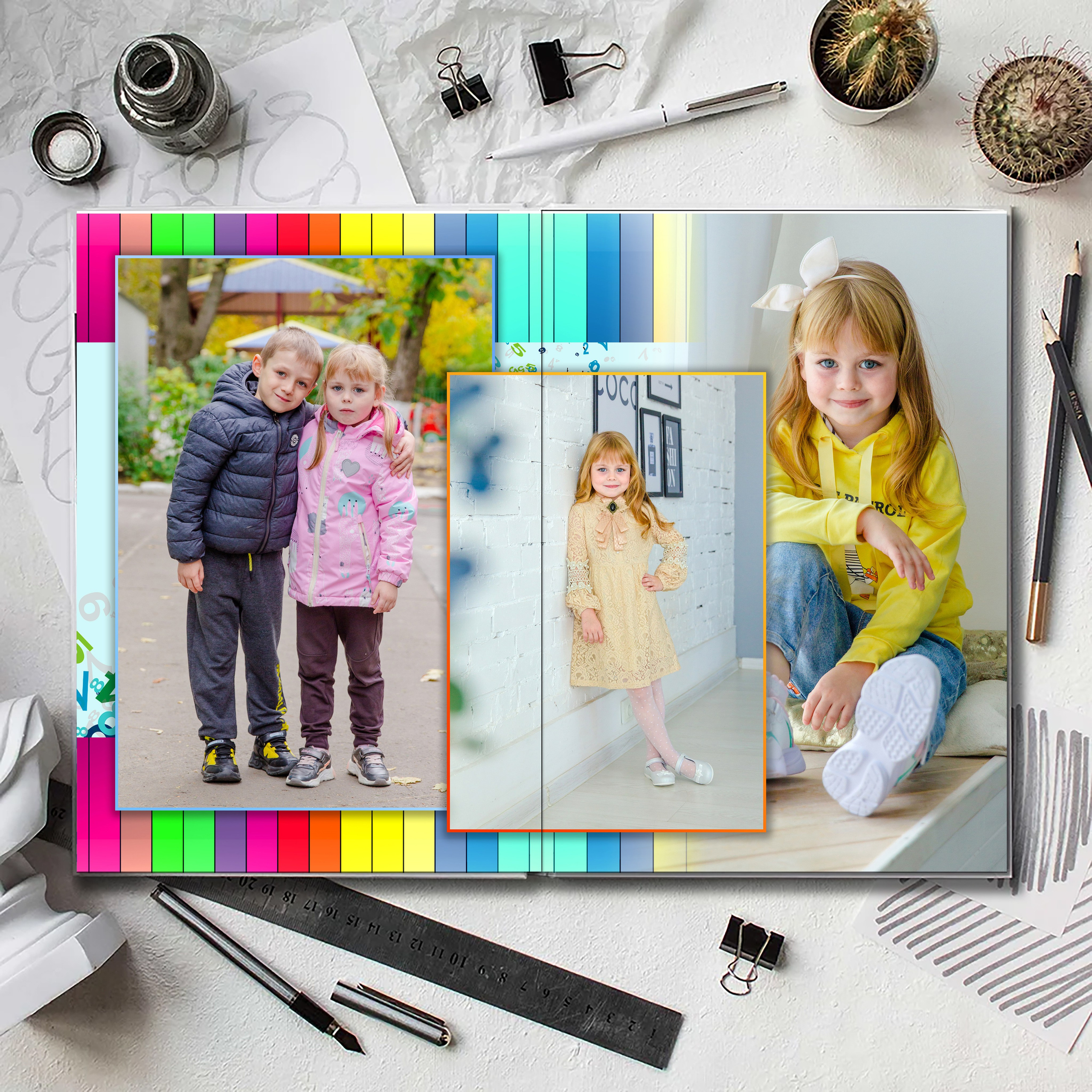 Выпускной альбом детского сада (Дизайн № 106). Современные Выпускные Альбомы в Ростове-на-Дону