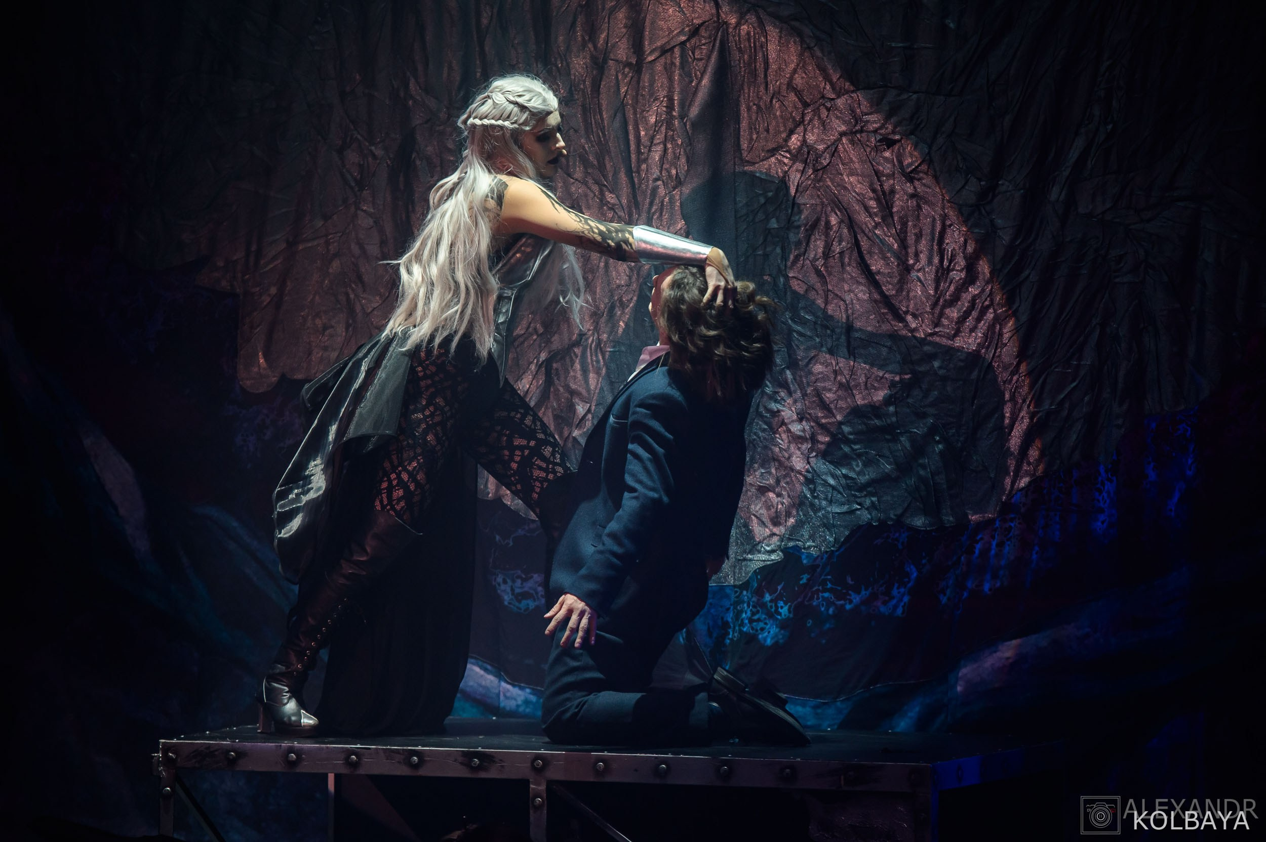 Мюзикл Дракула. Концертный и театральный репортажный фотограф в Москве Александр Колбая