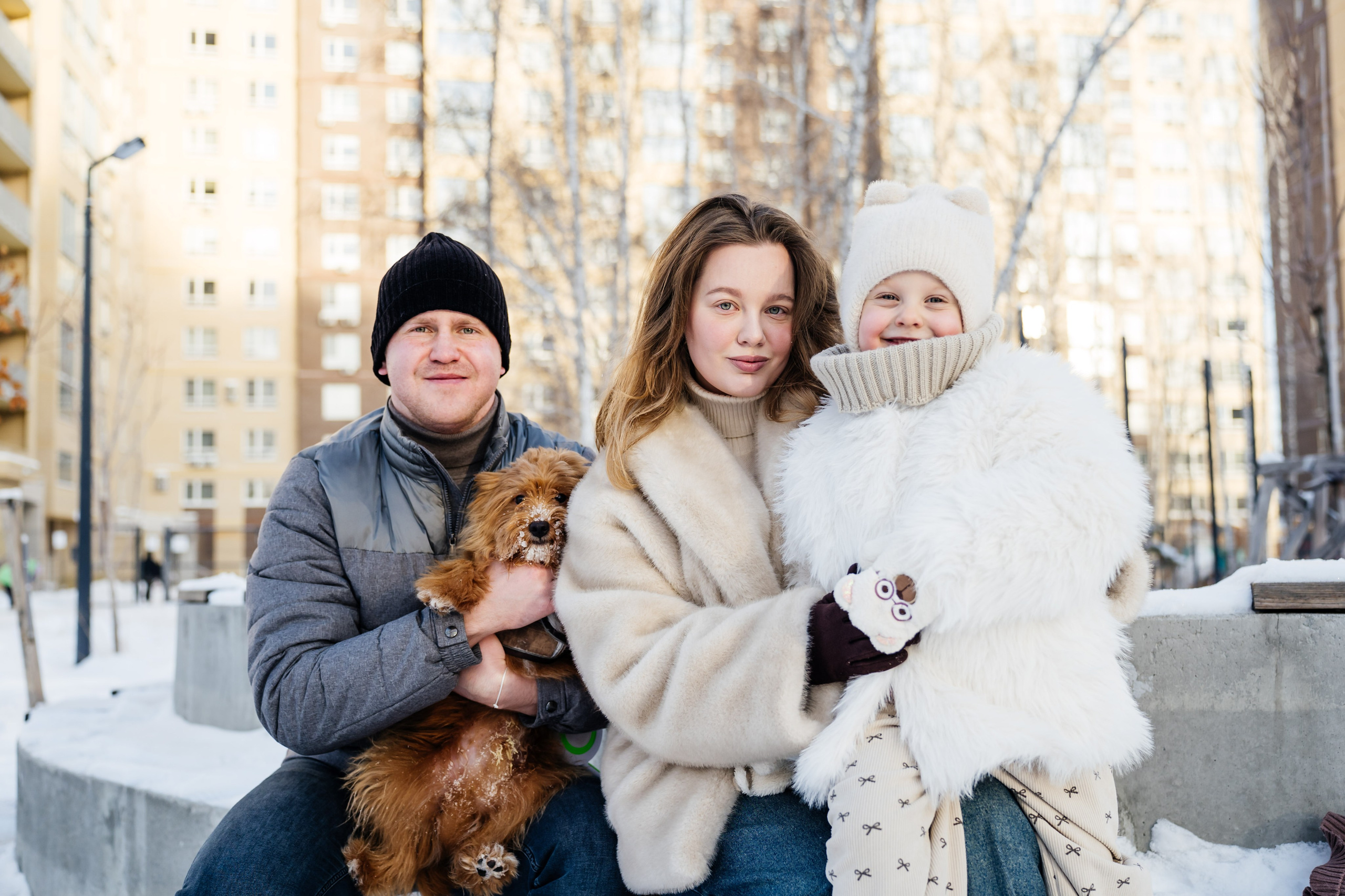Зимняя прогулка. Видеограф и Фотограф в Челябинске Ксения и Владимир Рюмины