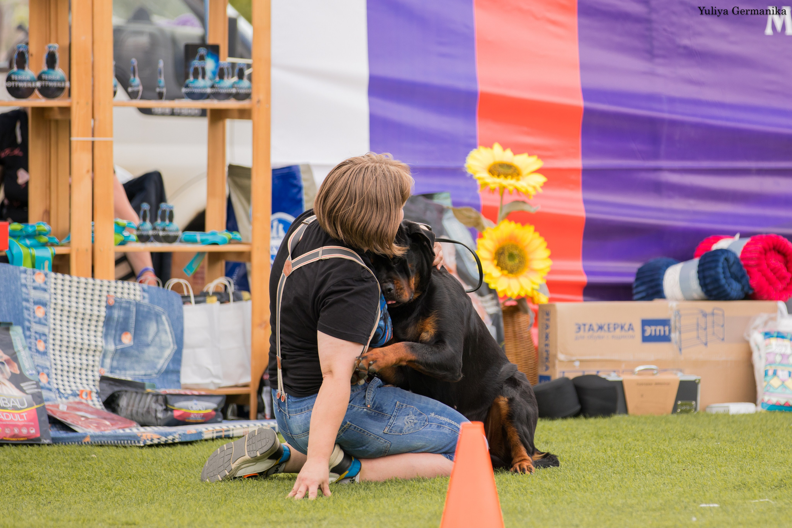 Анапа 16-17.09.2023 моно ротвейлеров. Фотограф-анималист Юлия Германика