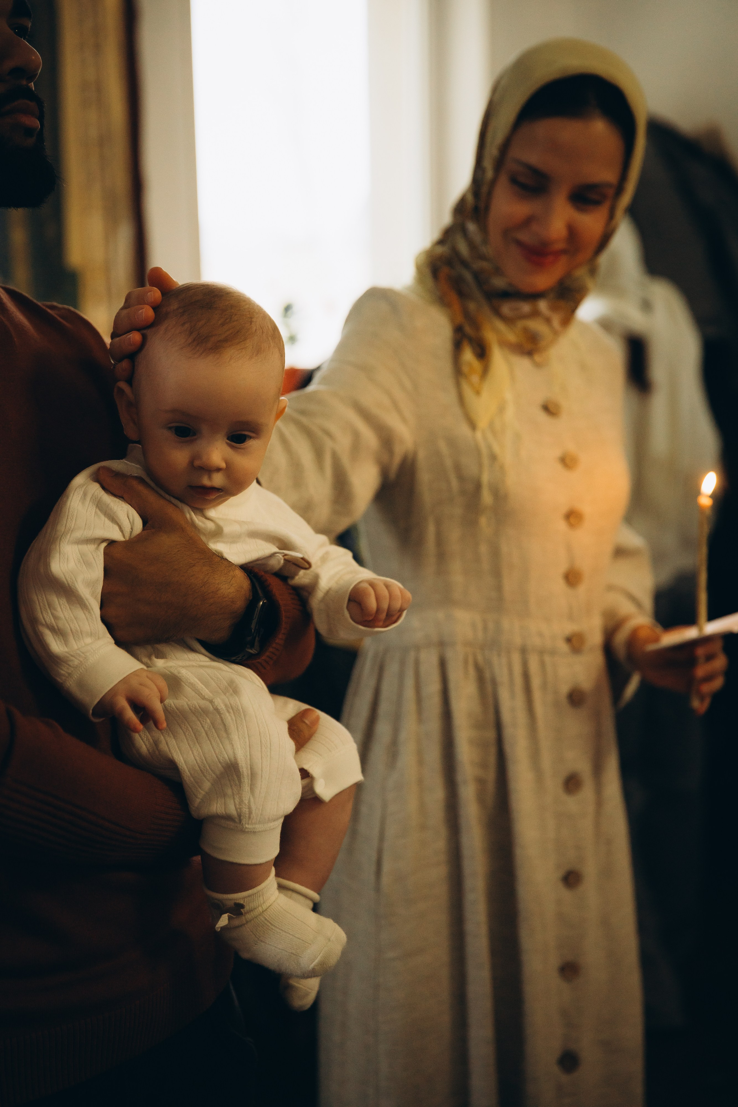 Таинство Крещения Дамира. Фотограф в Краснодаре Алла Потоцкая